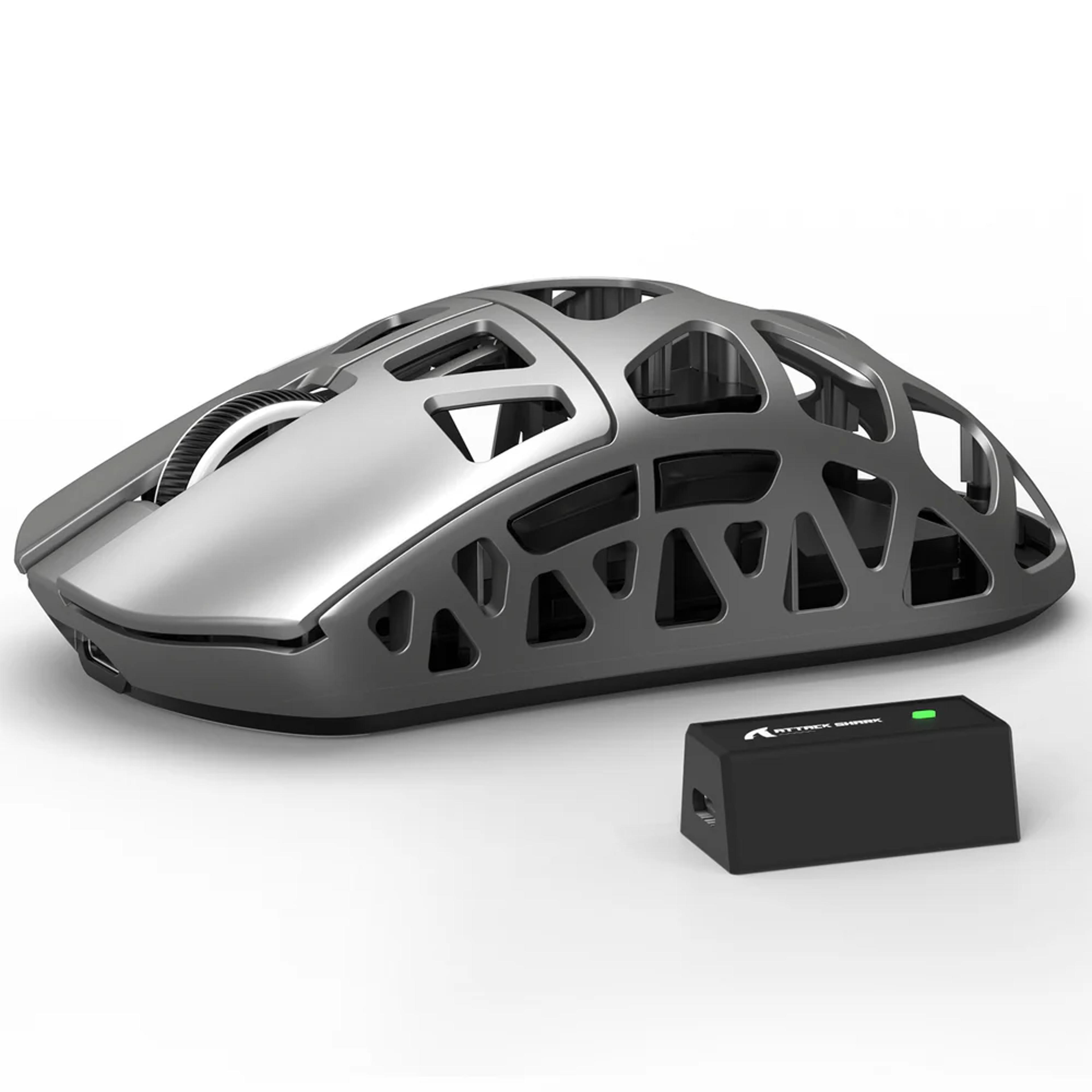 Wireless Gaming Mouse With PAW3395 Sensor  Tri Mode Connectivity 6