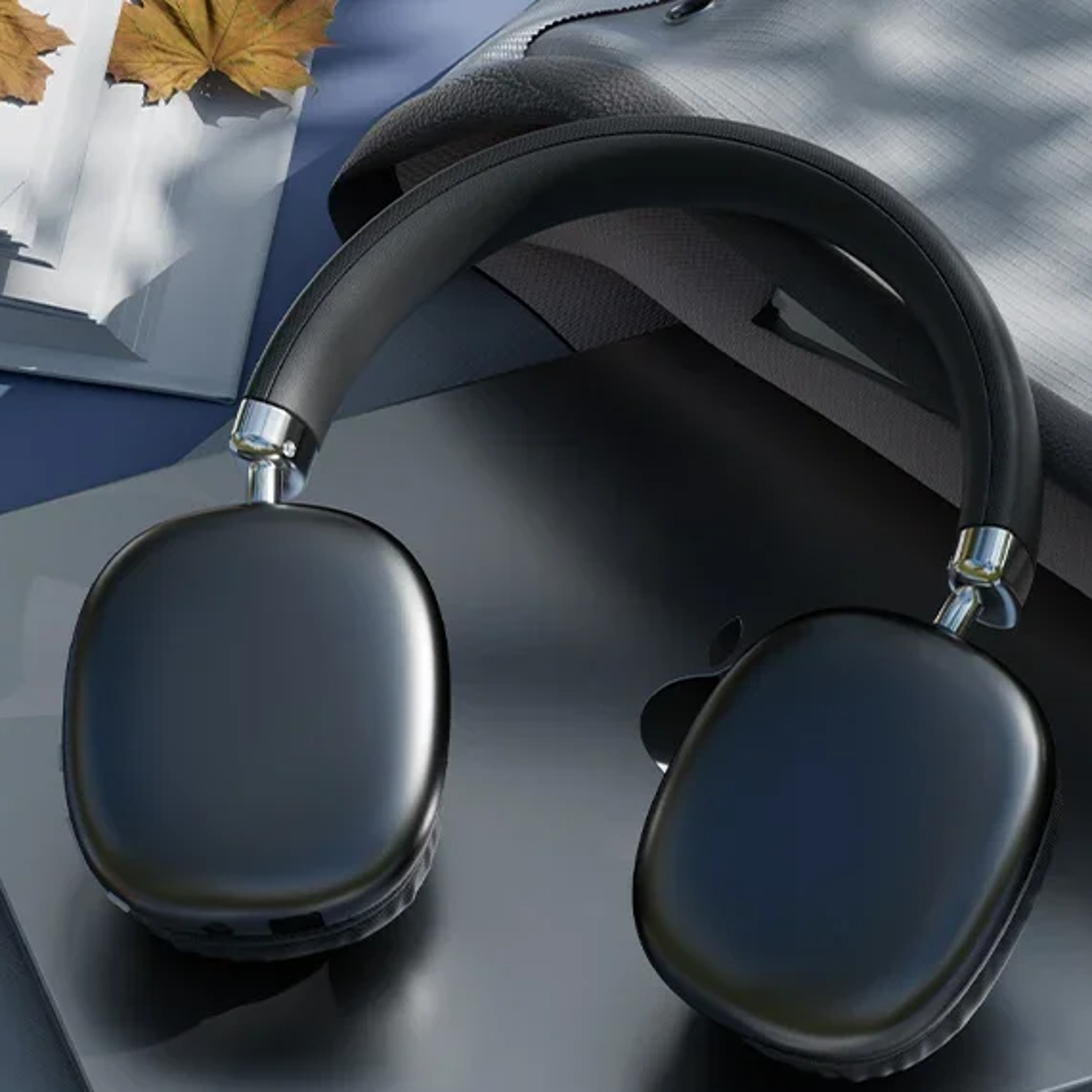 wireless bluetooth over ear headphones with stereo surround sound & gaming mode