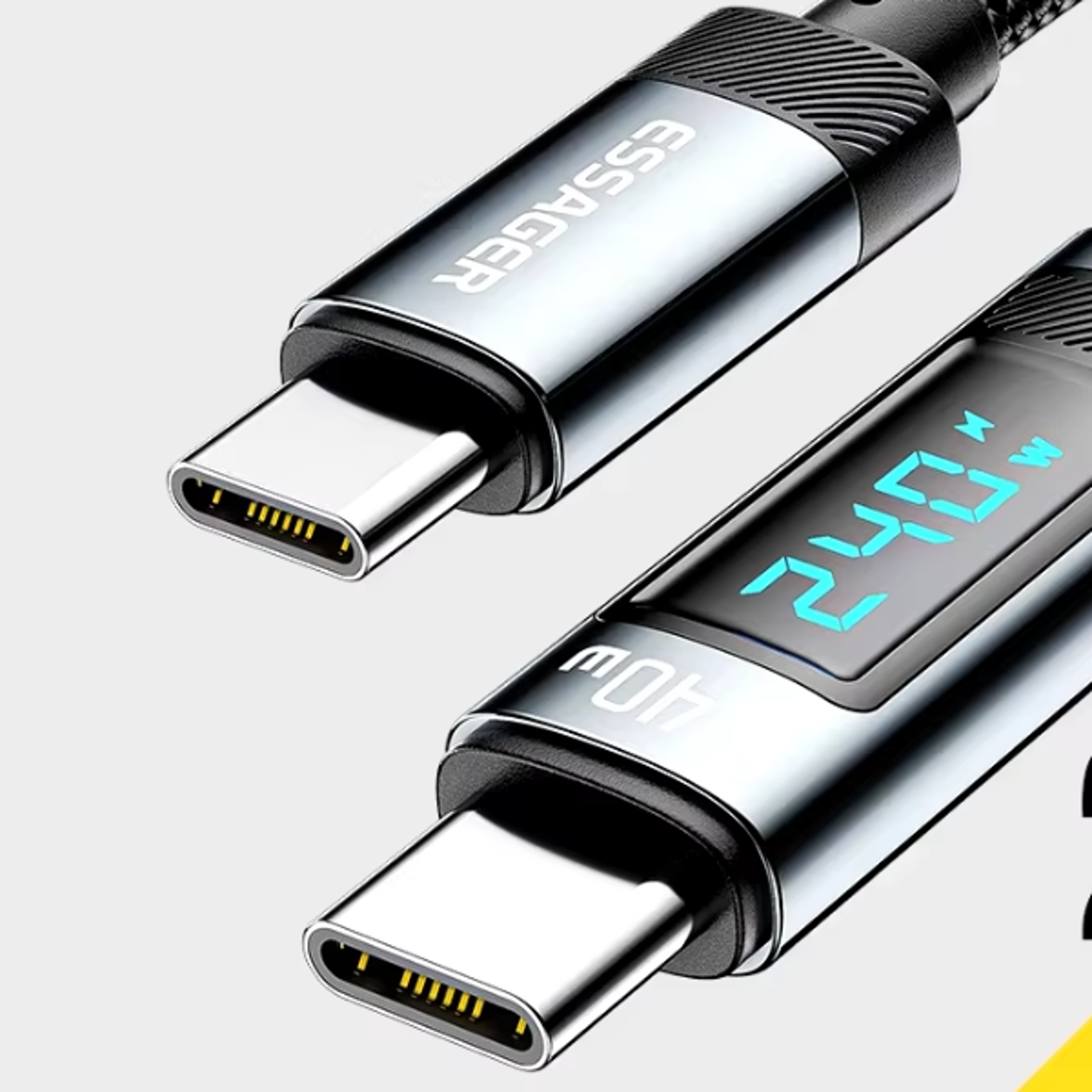 power max usb c fast charging cable for laptops tablets & smart phones