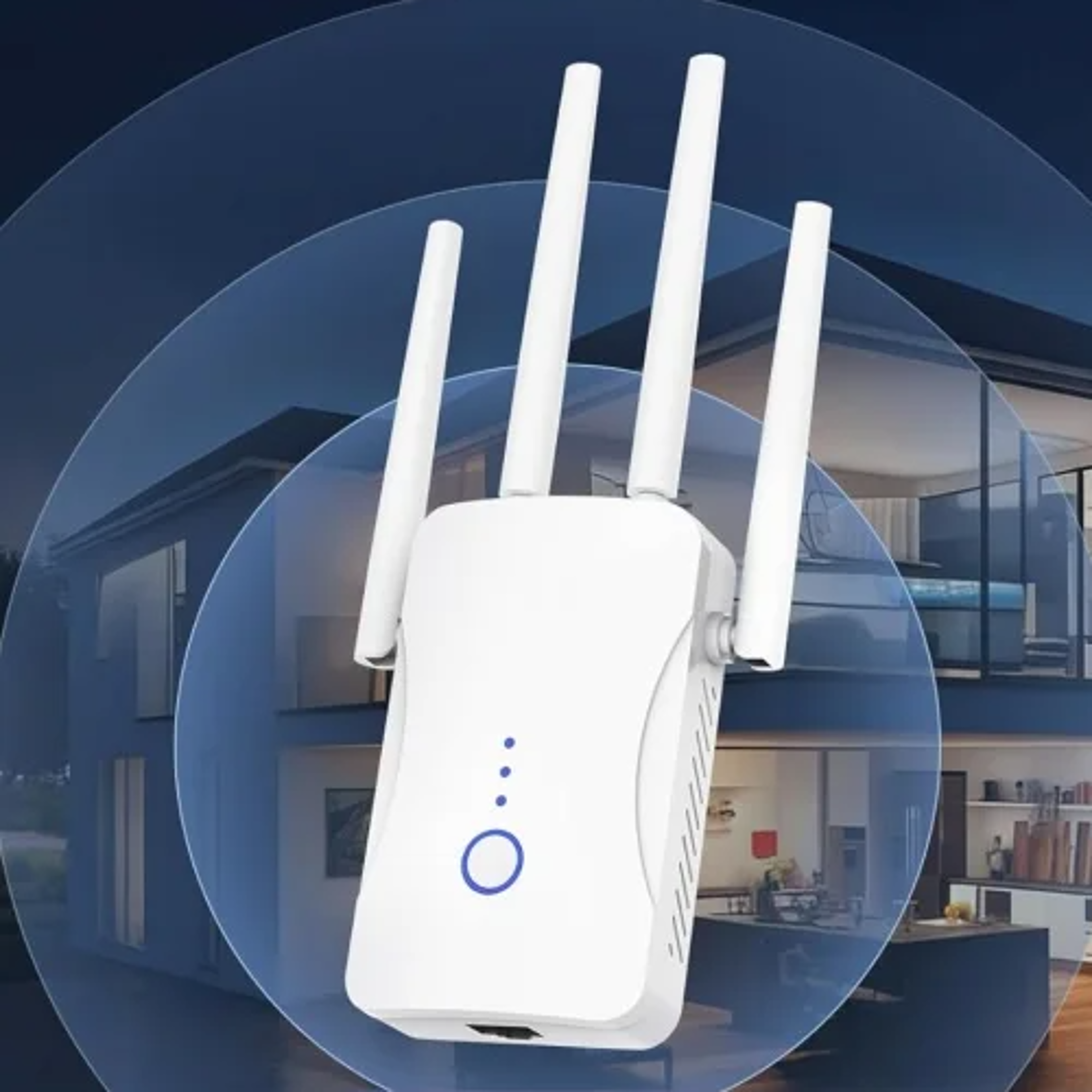 dual band gigabit wifi extender long range signal booster