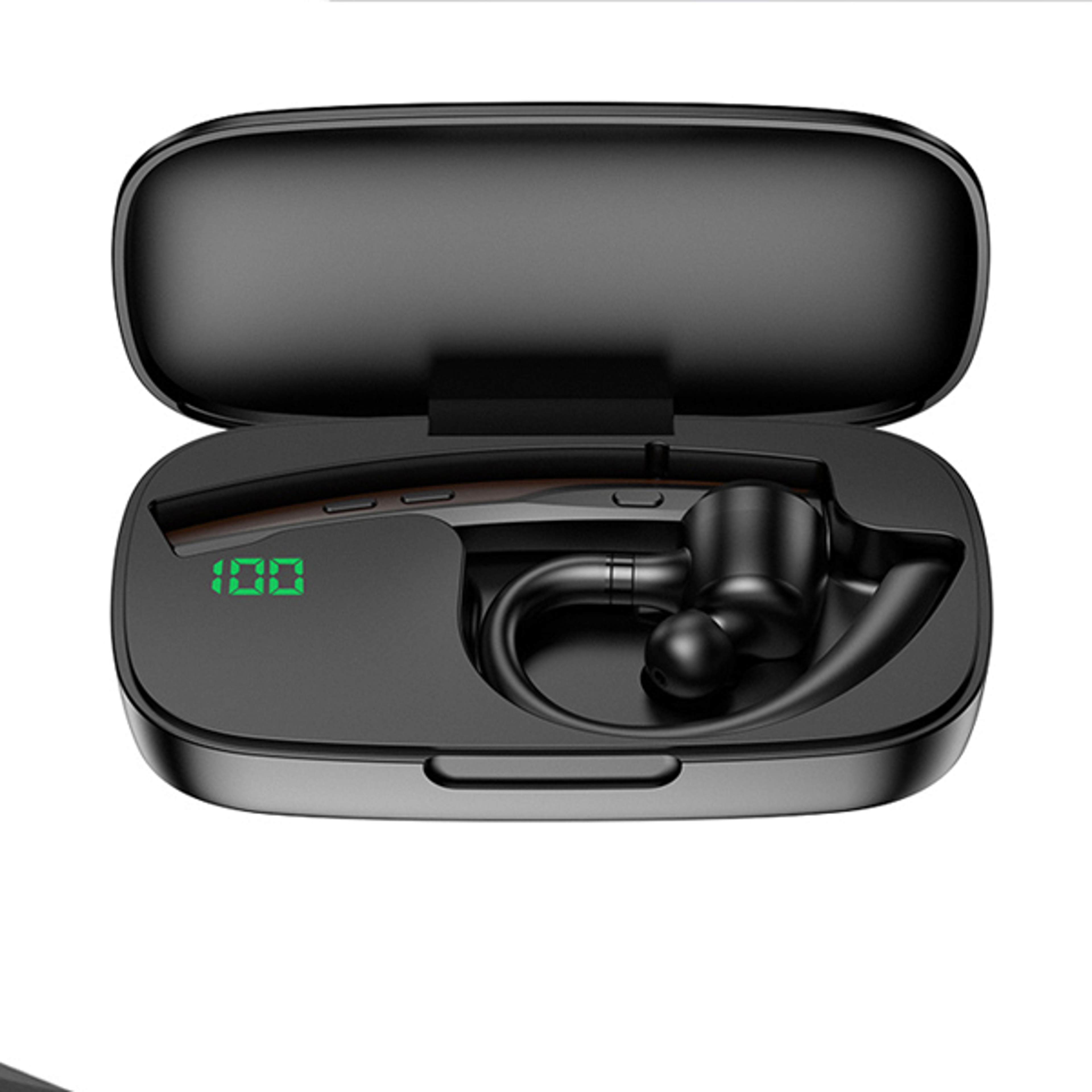 new bluetooth earpiece with noise cancelling mic & long battery life
