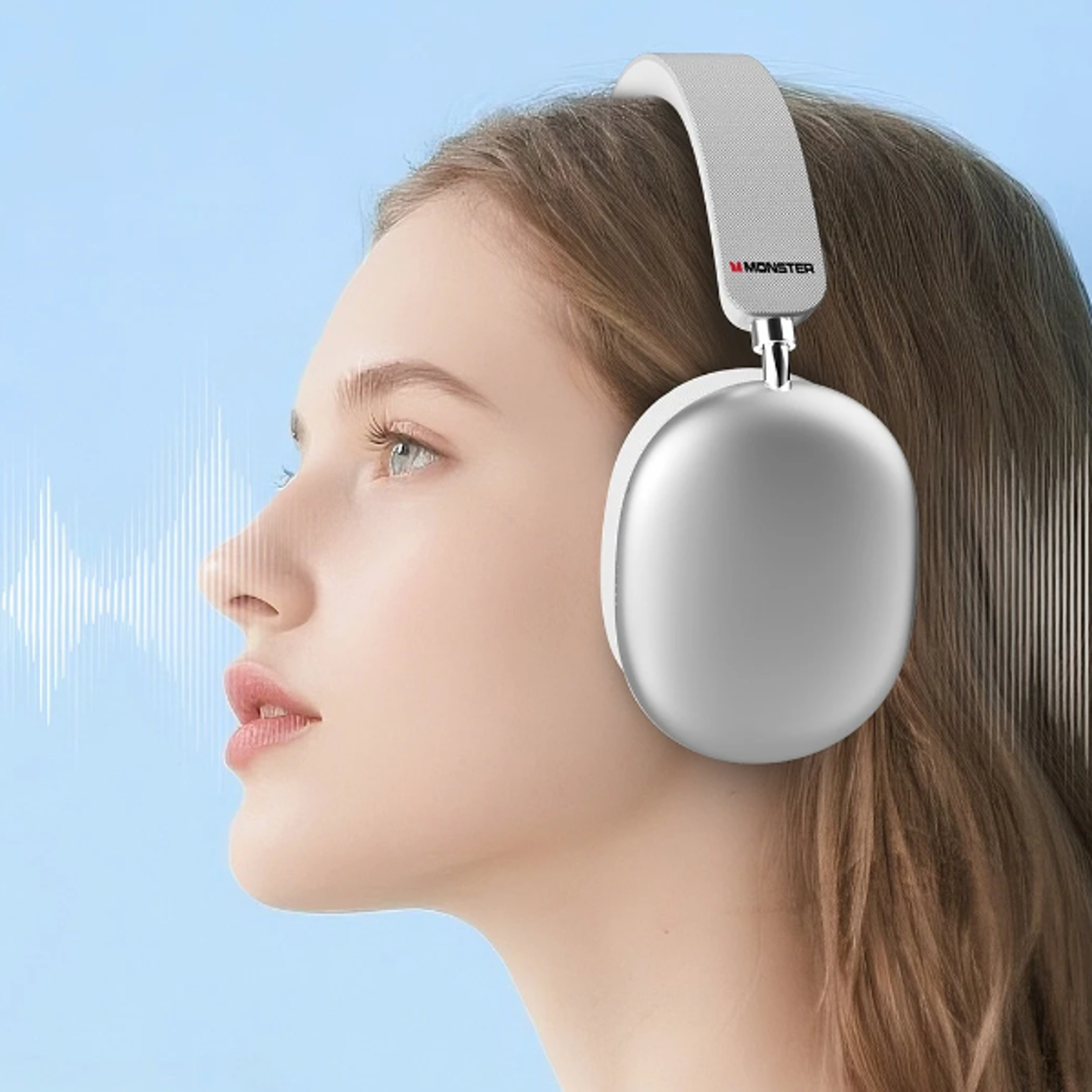 pro anc wireless over ear headphones with bluetooth & deep bass