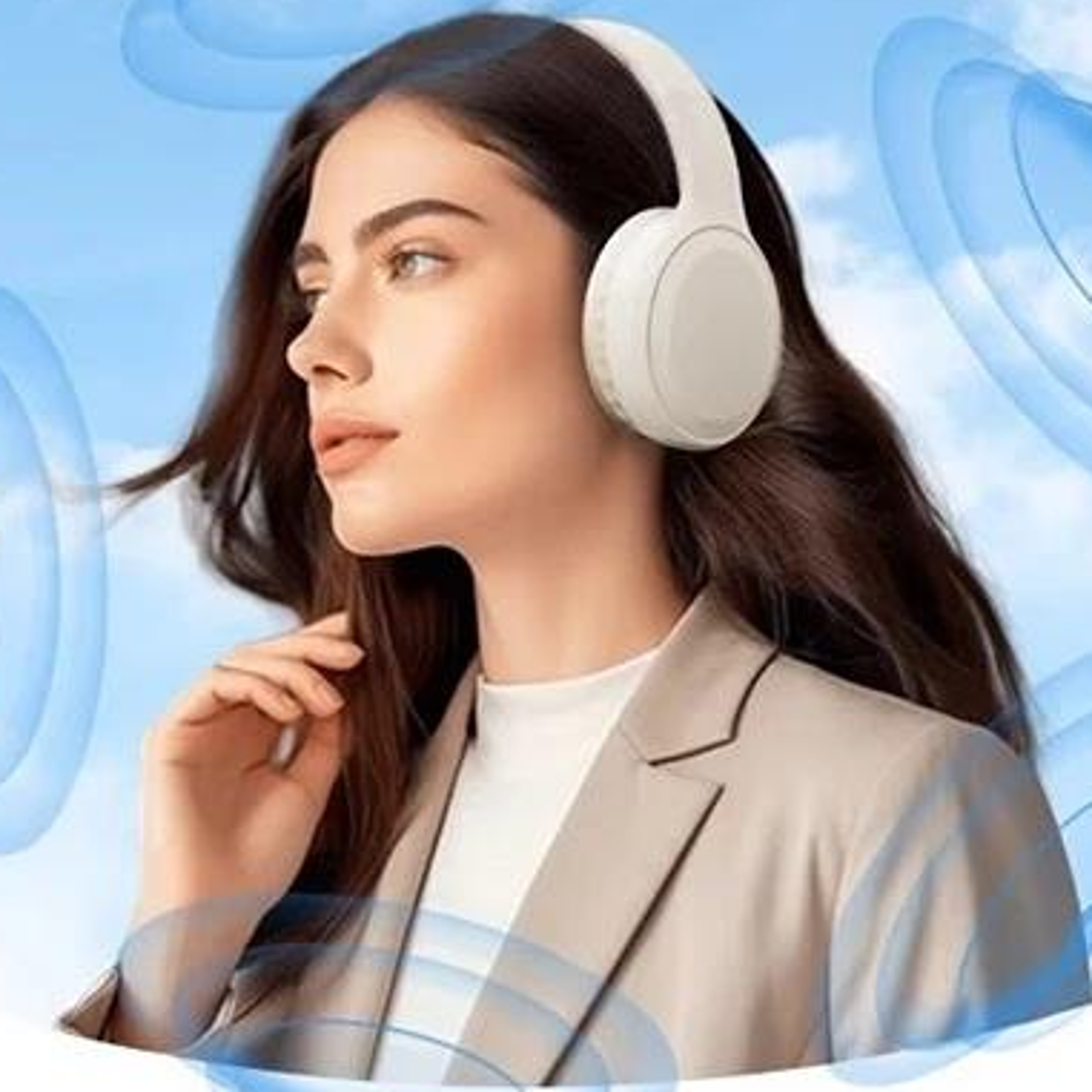pro wireless bluetooth headphones with hd mic tf card & aux support