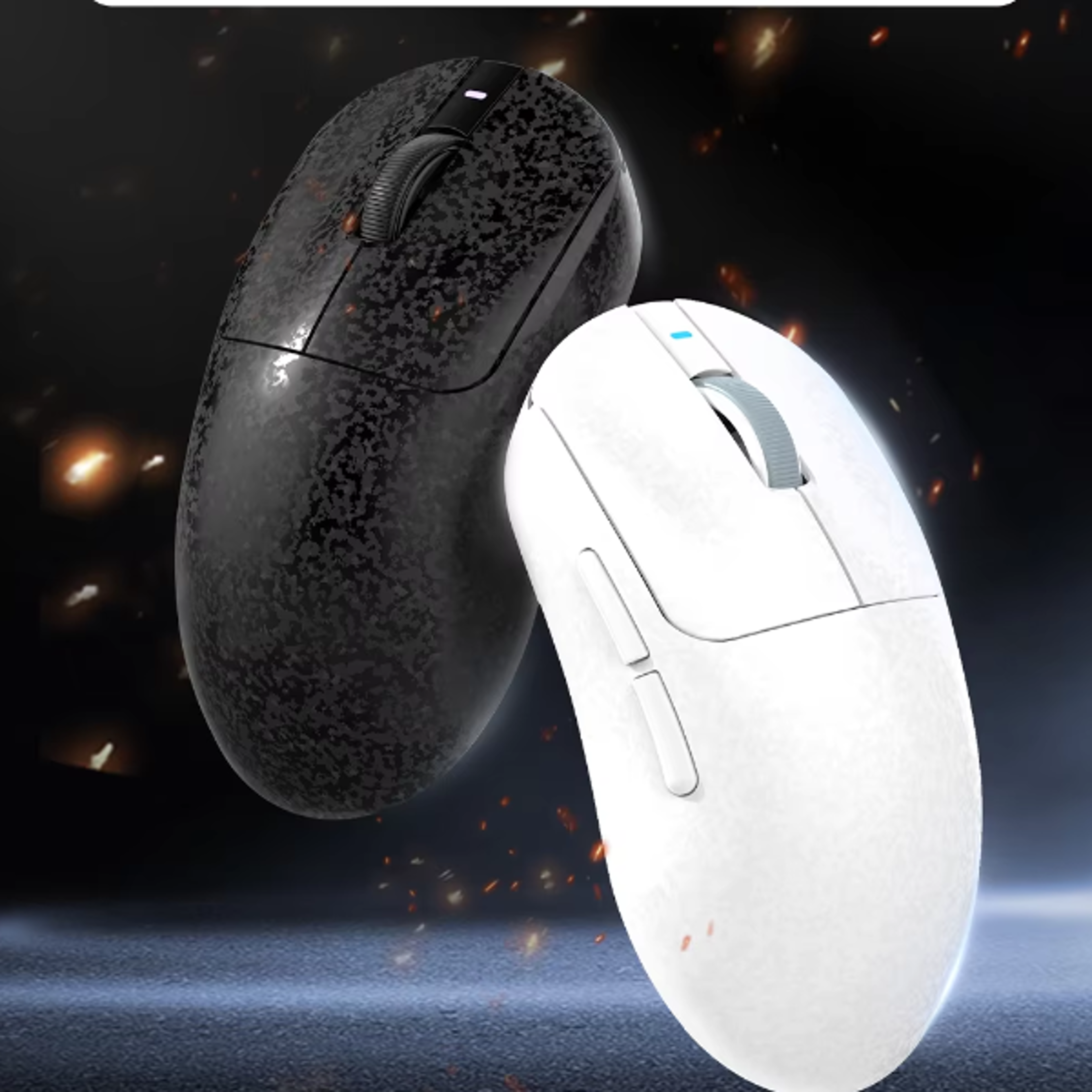 wireless gaming mouse dpi carbon fiber lightweight bluetooth wired mouse for pc laptops