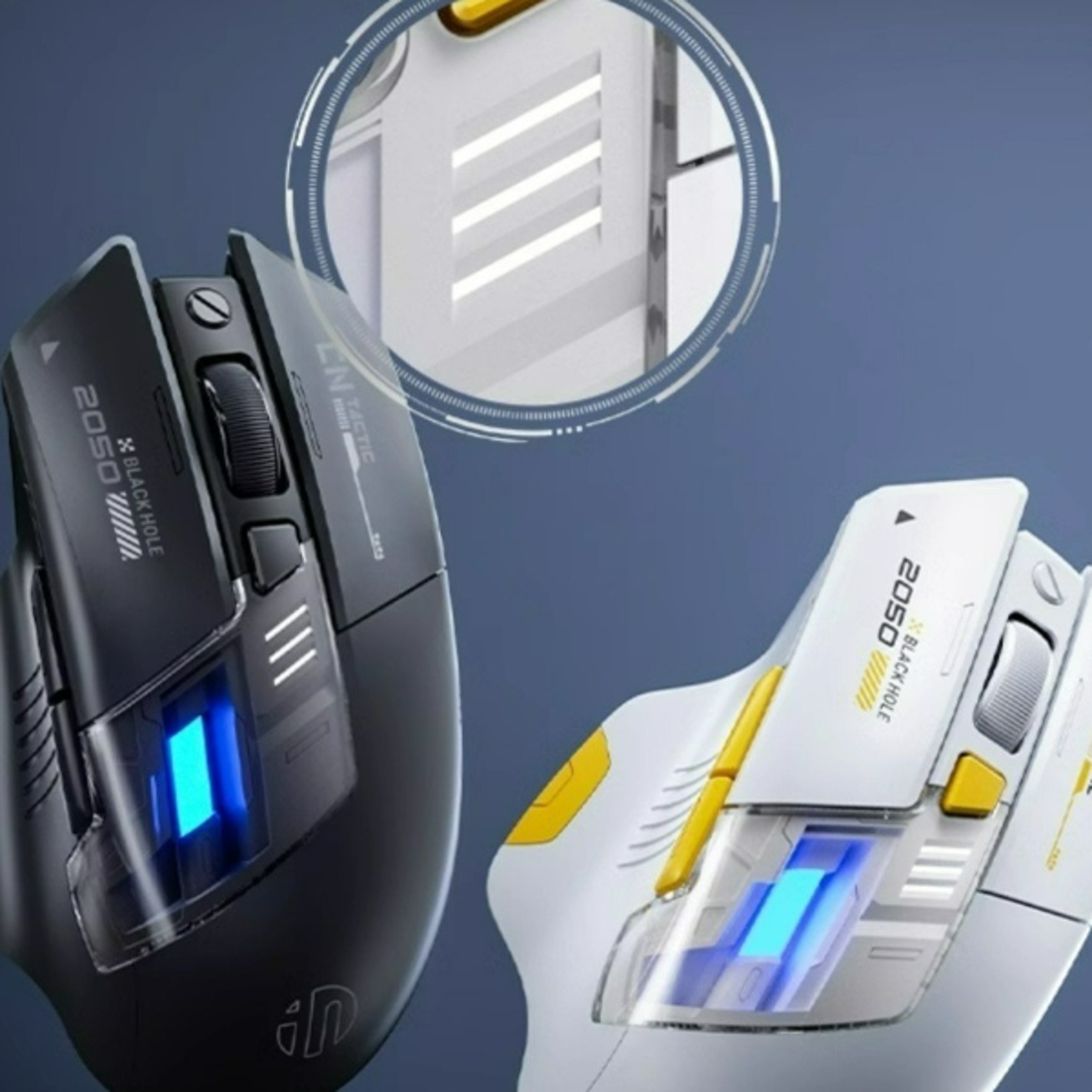 rgb gaming mouse dpi ergonomic three mode wireless macro programmable mouses