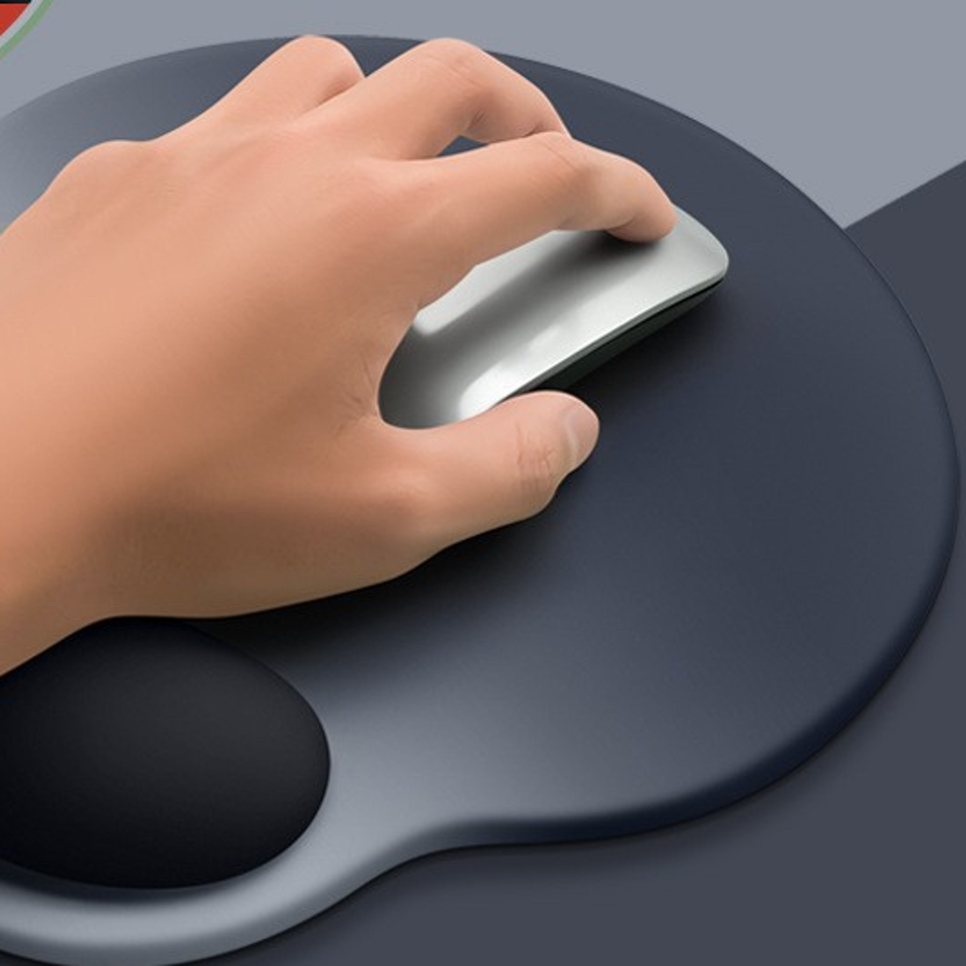 comfort wrist support mouse pad for office gaming & daily computer use