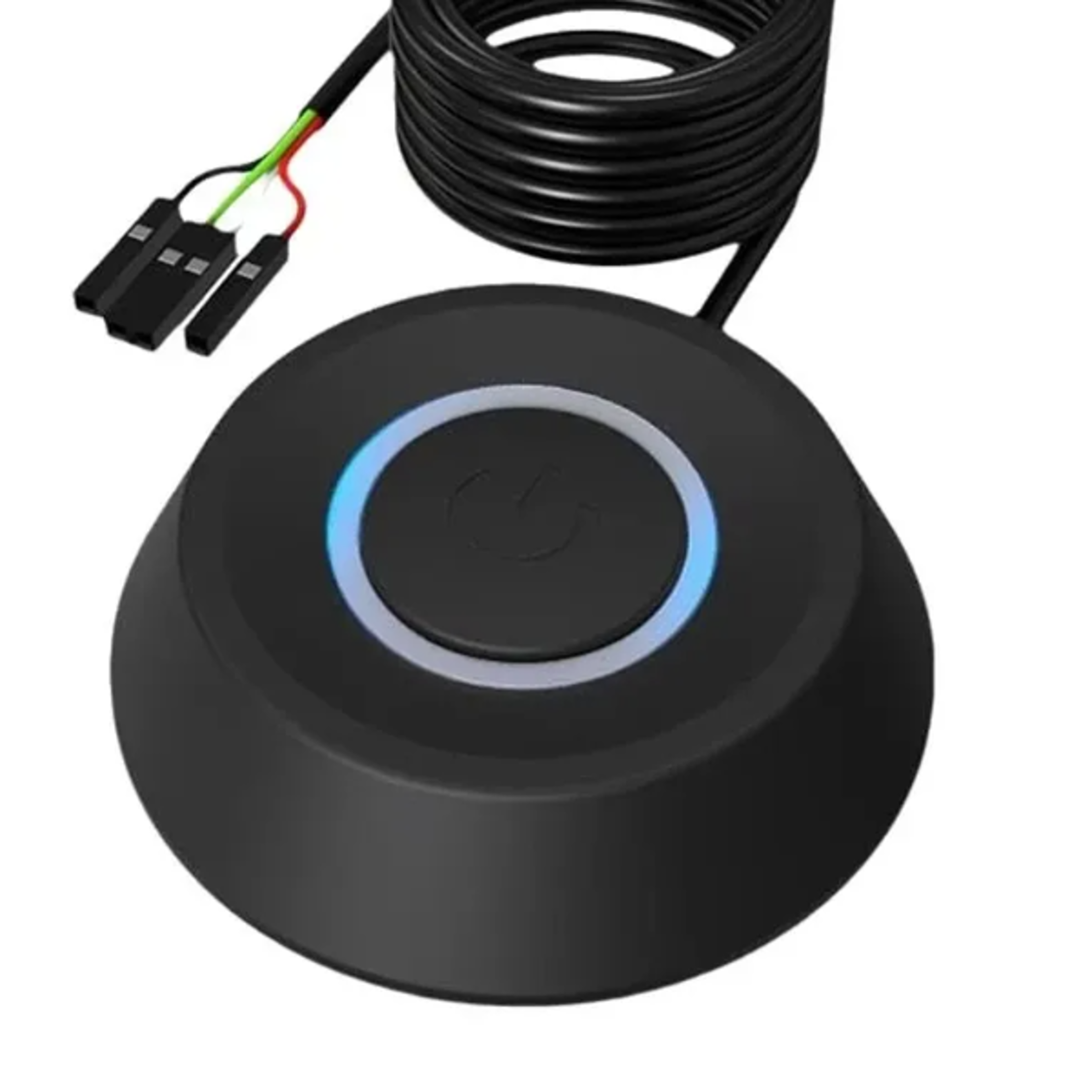 easyreach pc power switch with led light external power button extension