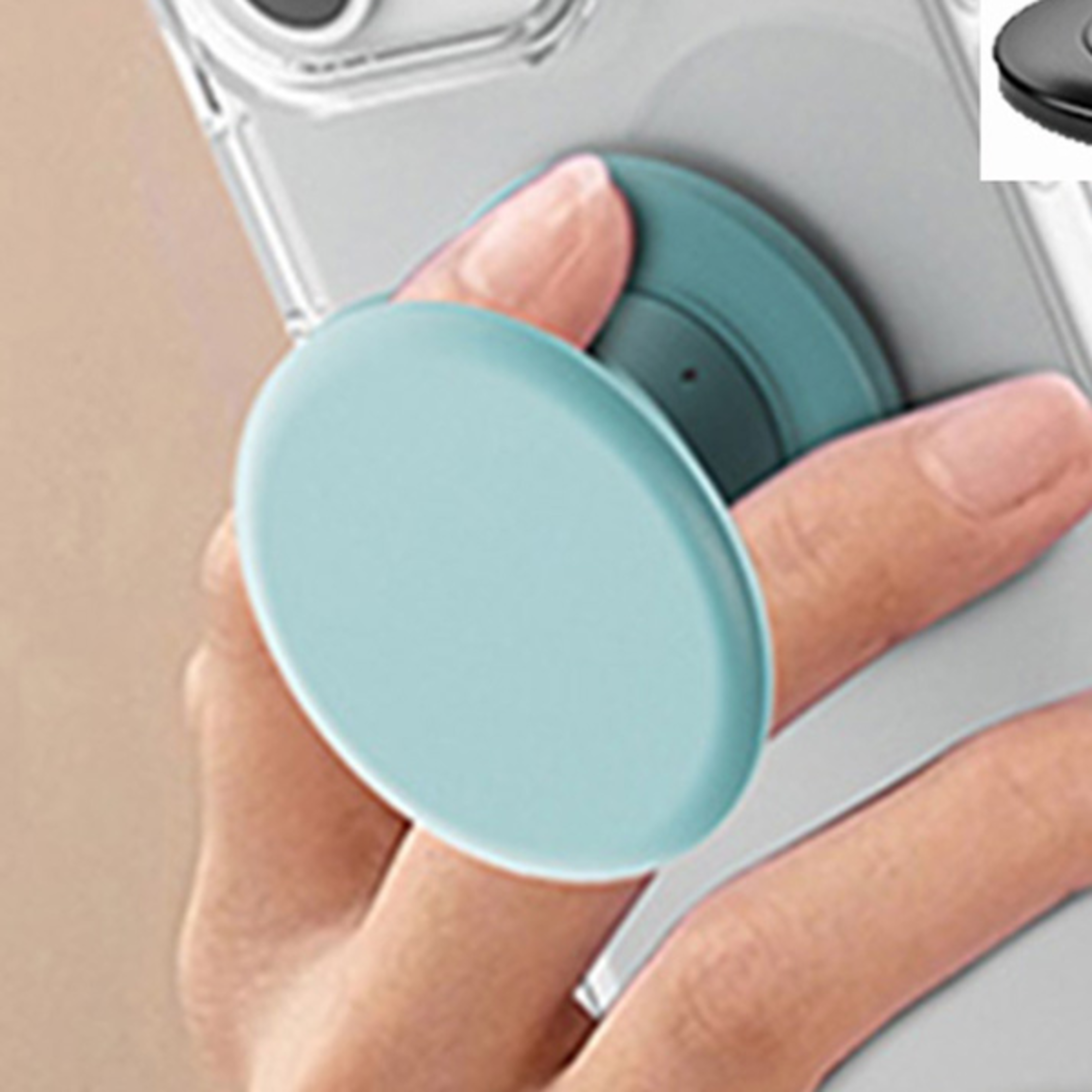 grip secure adhesive phone grip stand