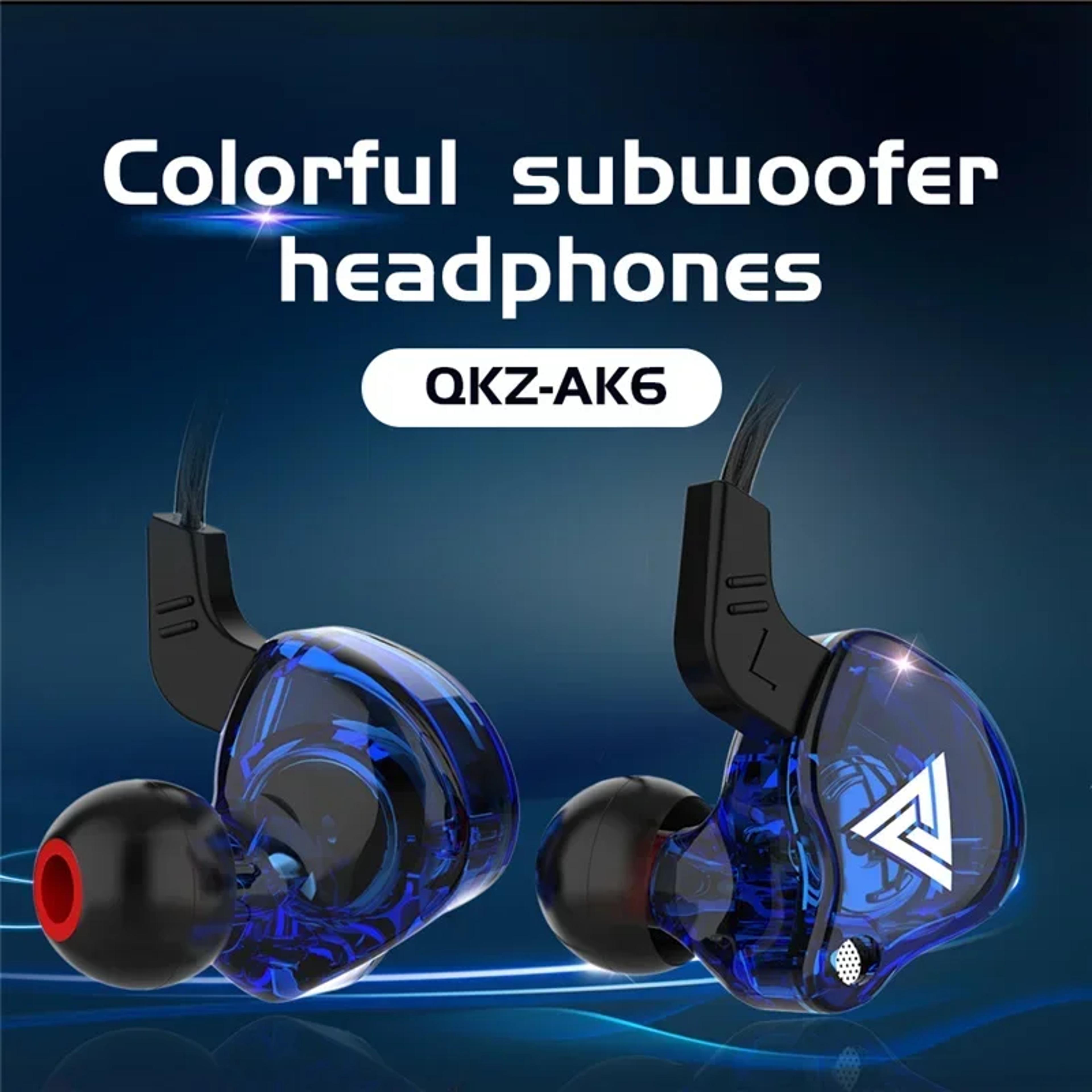 HiFi Bass Wired Earbuds With Microphone In Ear Sport Headphones 5