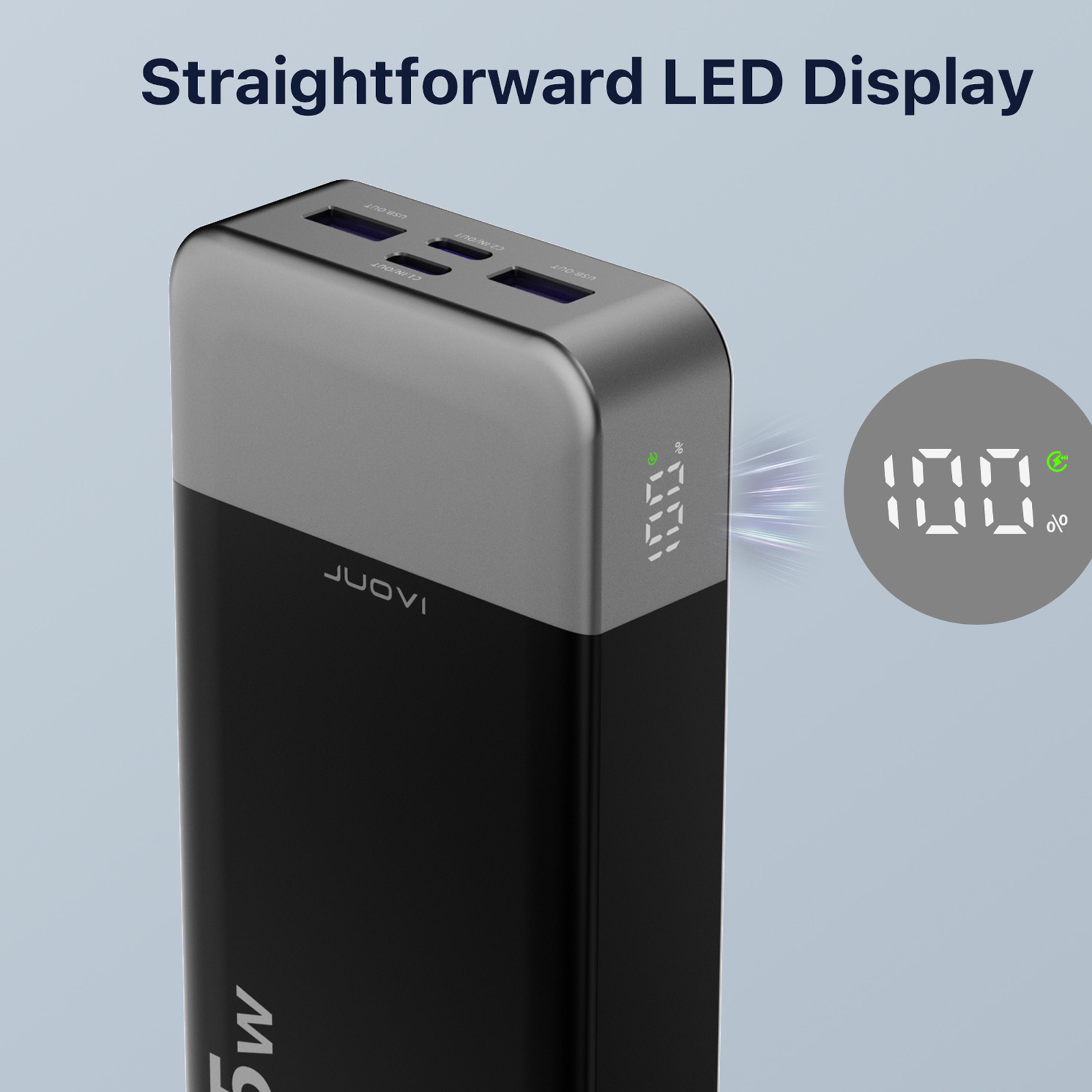 Power Bank Fast Charging Portable Charger With USB C Battery Pack 6