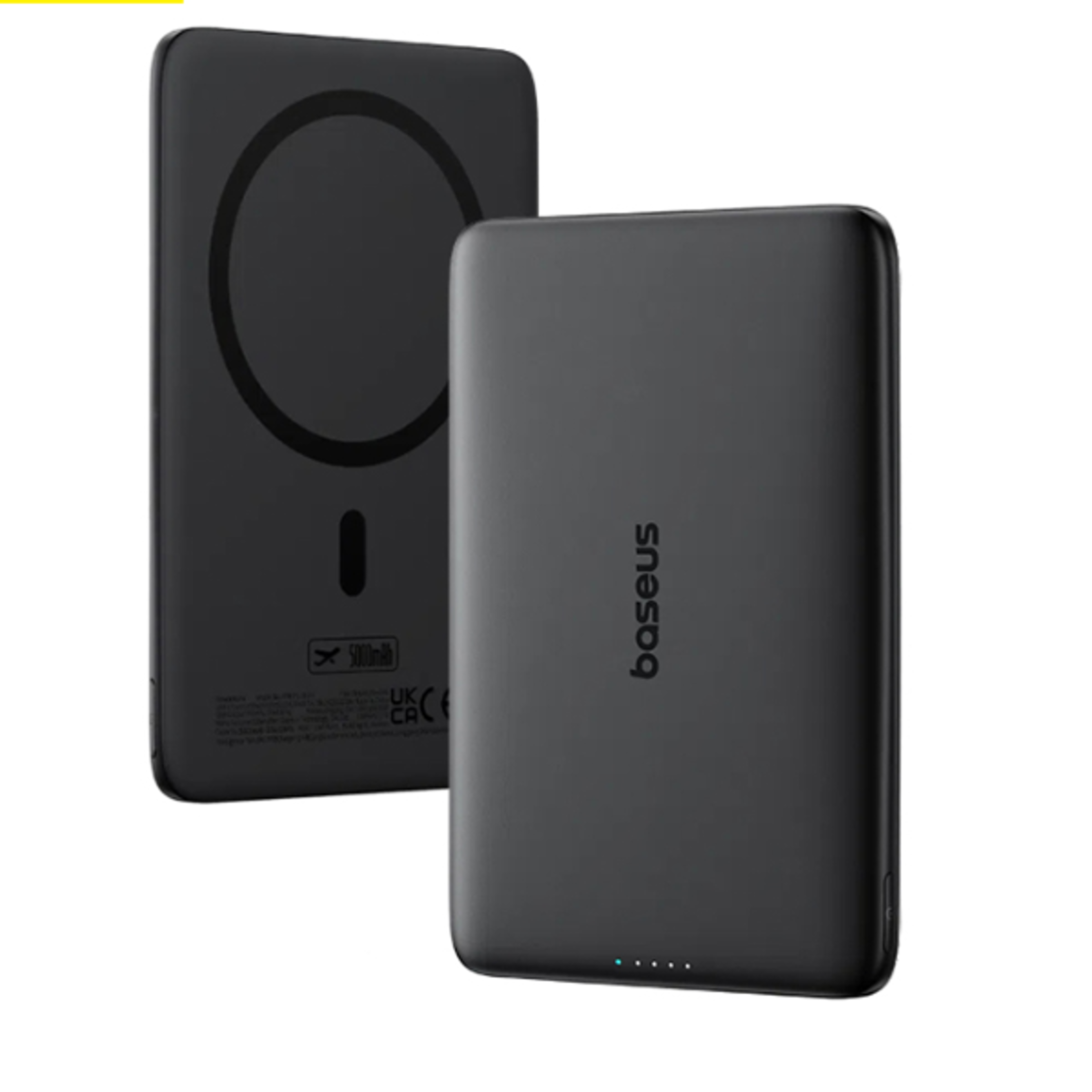magnetic power bank slim portable charger with wireless & pd fast charging