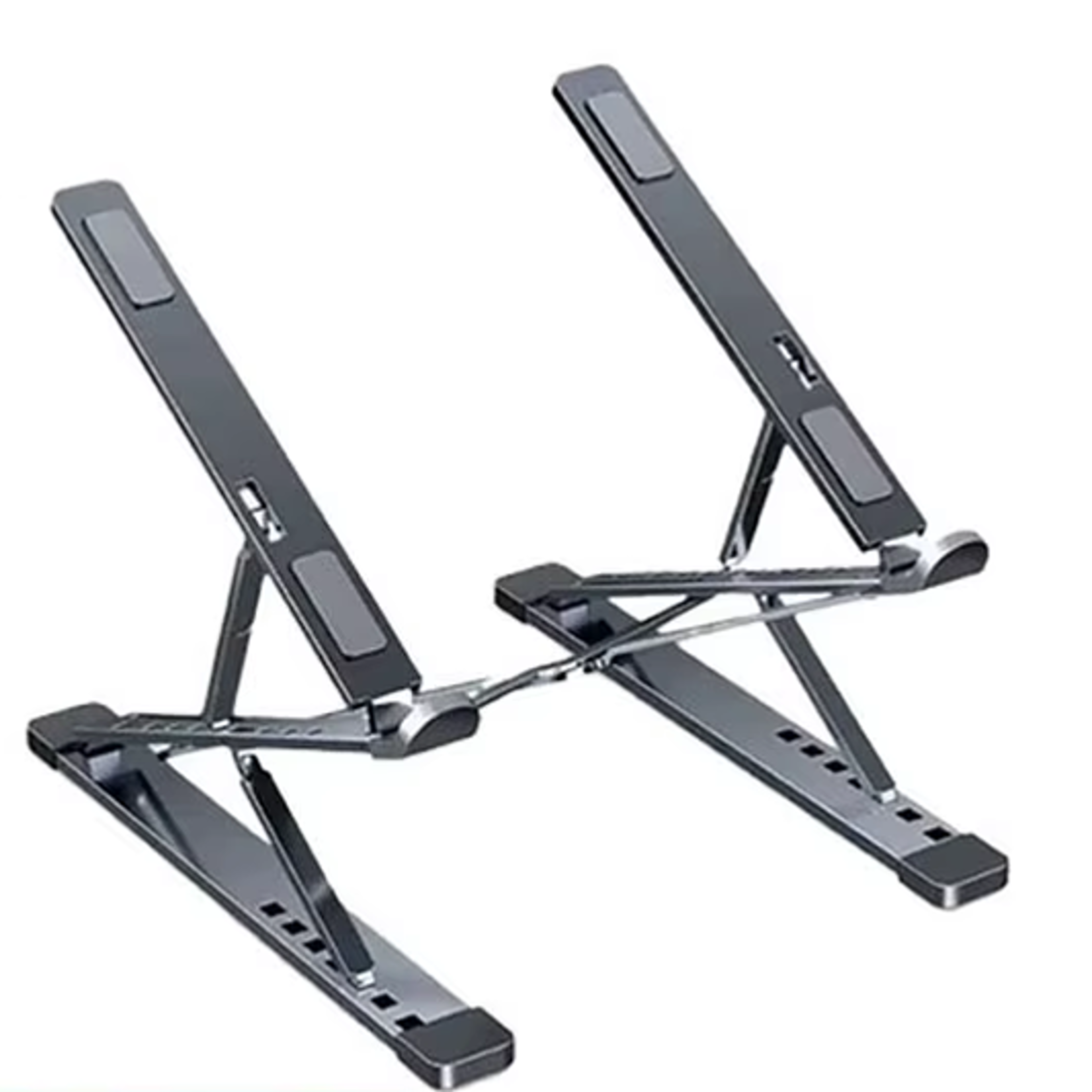 adjustable aluminum laptop stand portable foldable ergonomic cooling riser