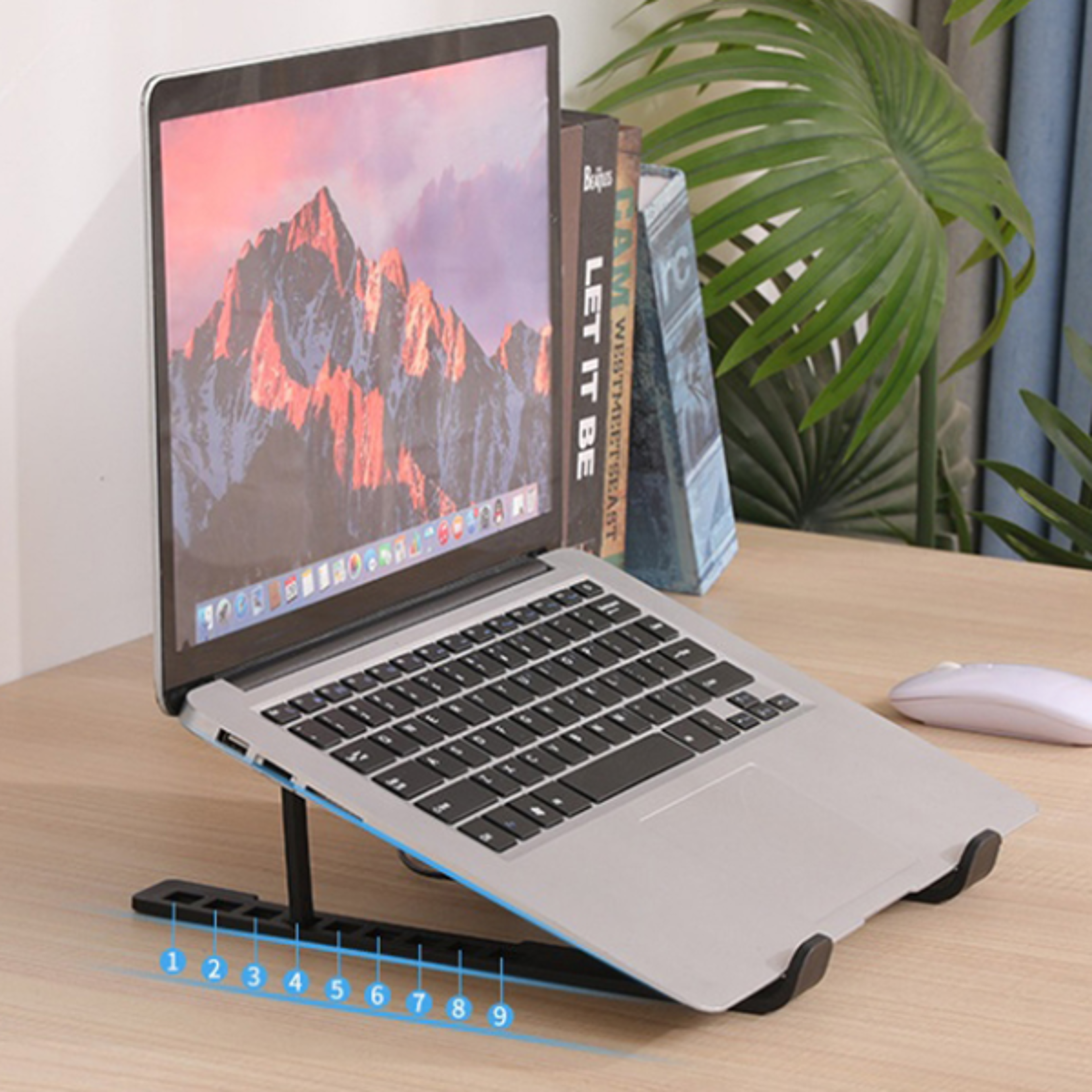foldable laptop cooling pad with fan portable laptop stand for notebooks