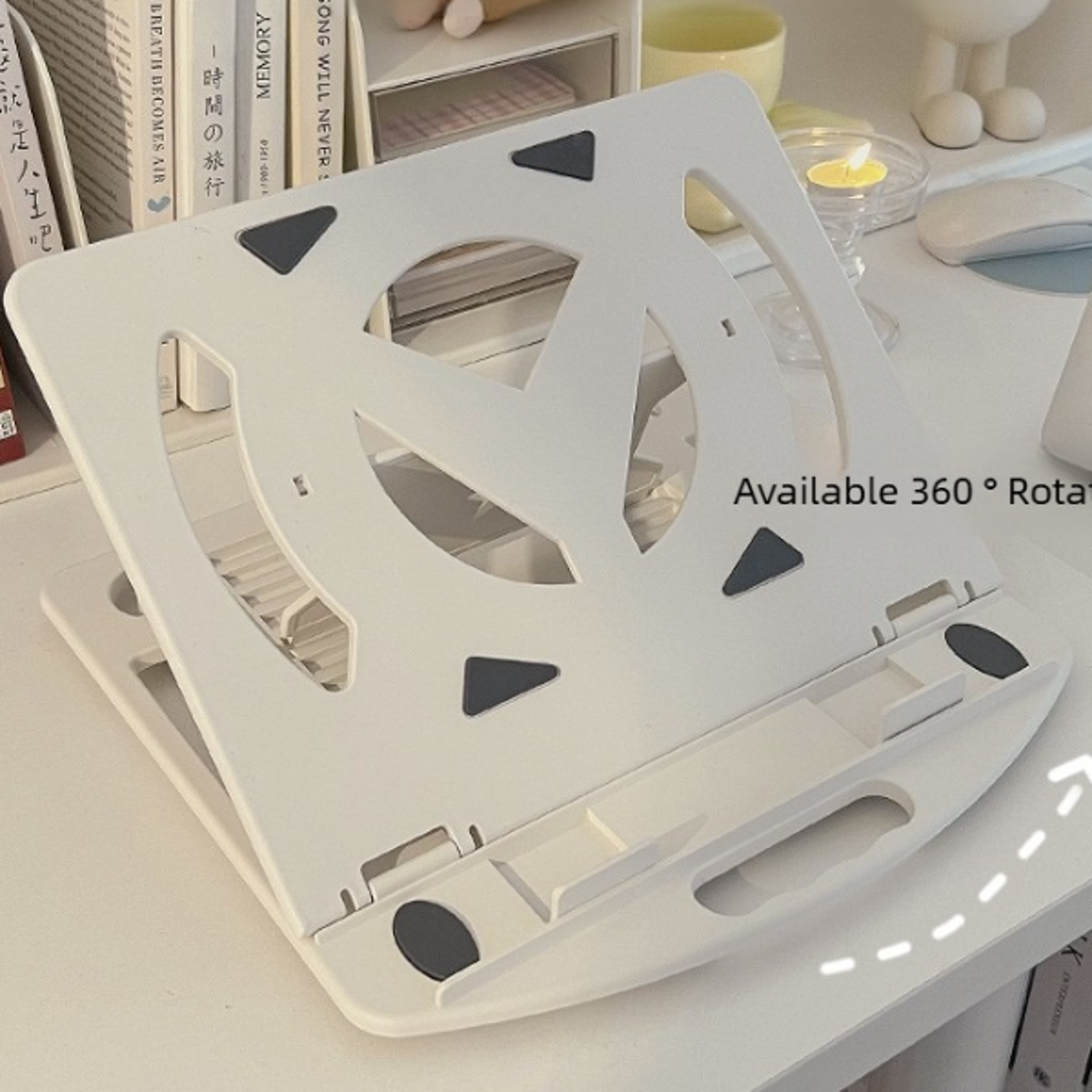laptop holder desktop rotating tray heightening rack folding lifting portable adjustable heat sink