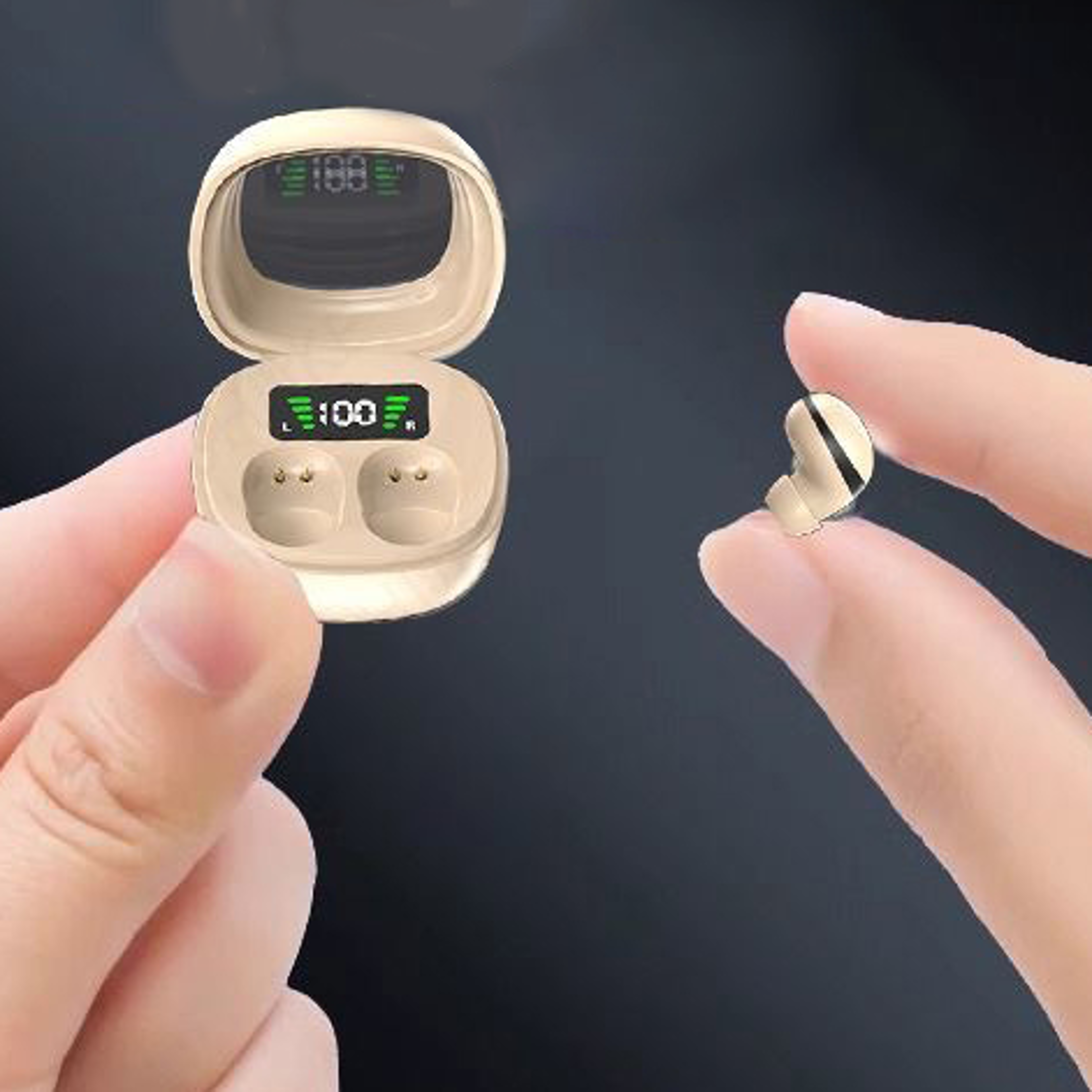 mini invisible bluetooth earbuds with bluetooth stereo for sleep sports & everyday comfort