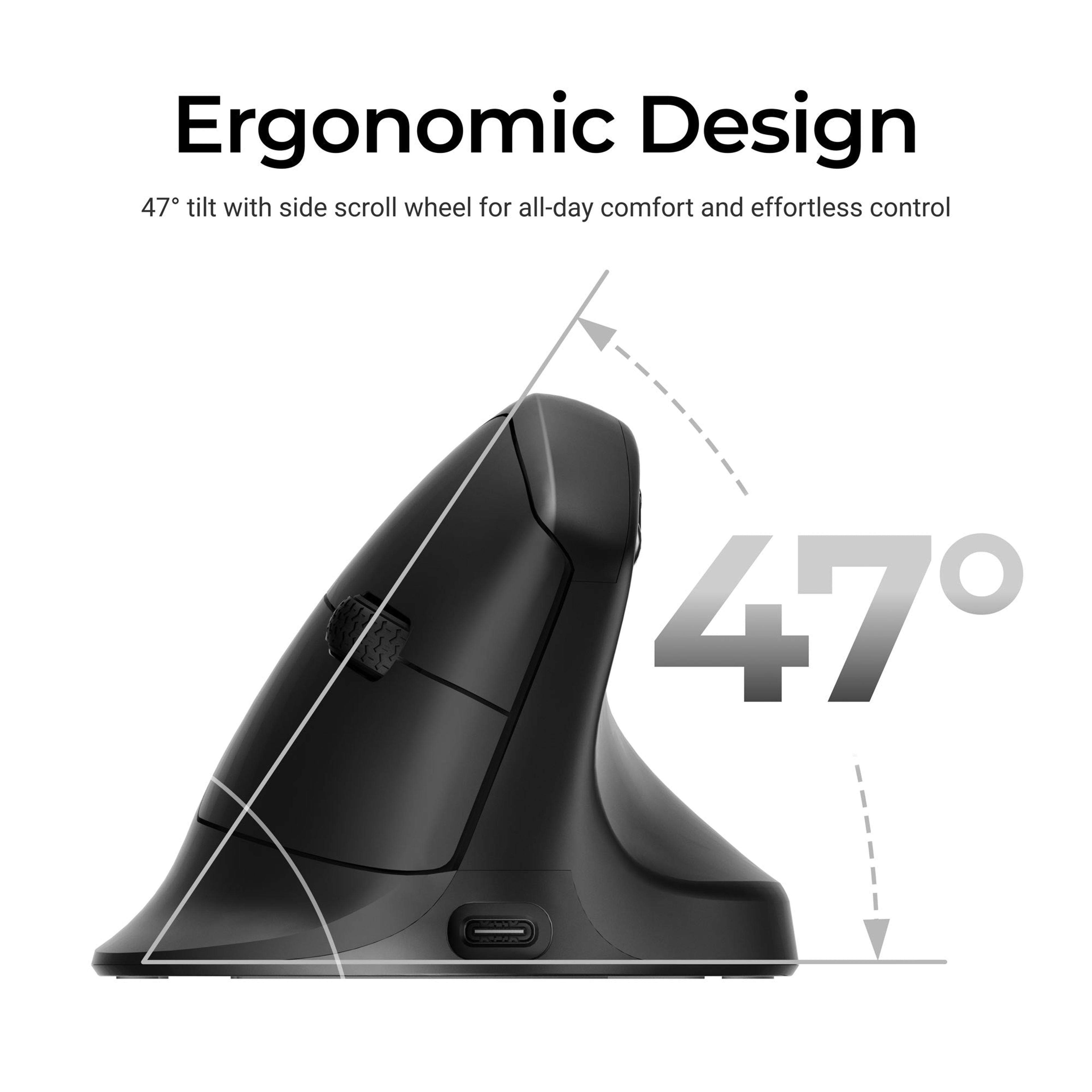 Wireless Gaming Mouse With Polling Rate Bluetooth And Sensor 5