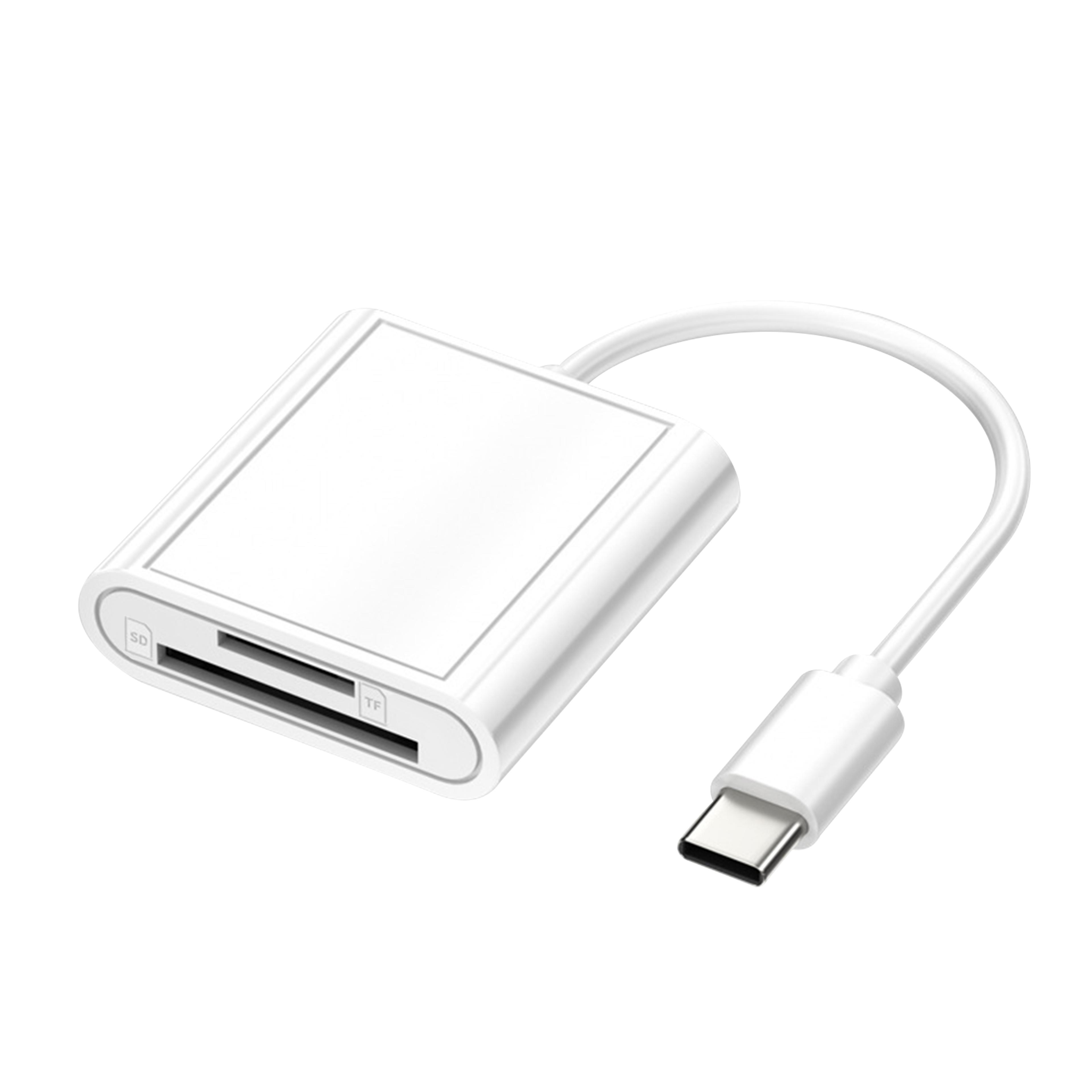 usb c card reader otg sd tf memory card adapter for phones tablets & laptops