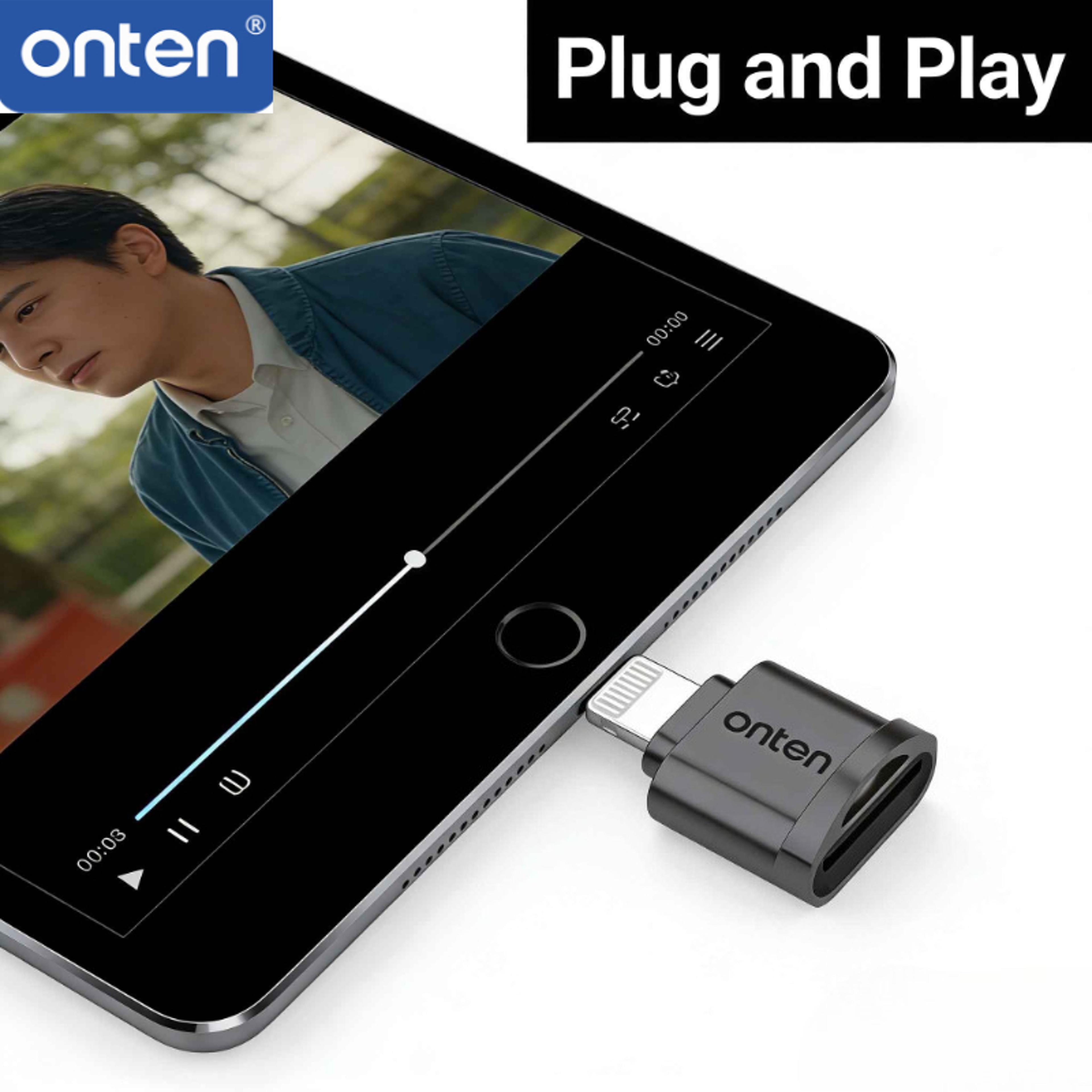 OTG USB C Card Reader With Lightning SD Micro SD Memory Card Adapter For IPhone And Android 4