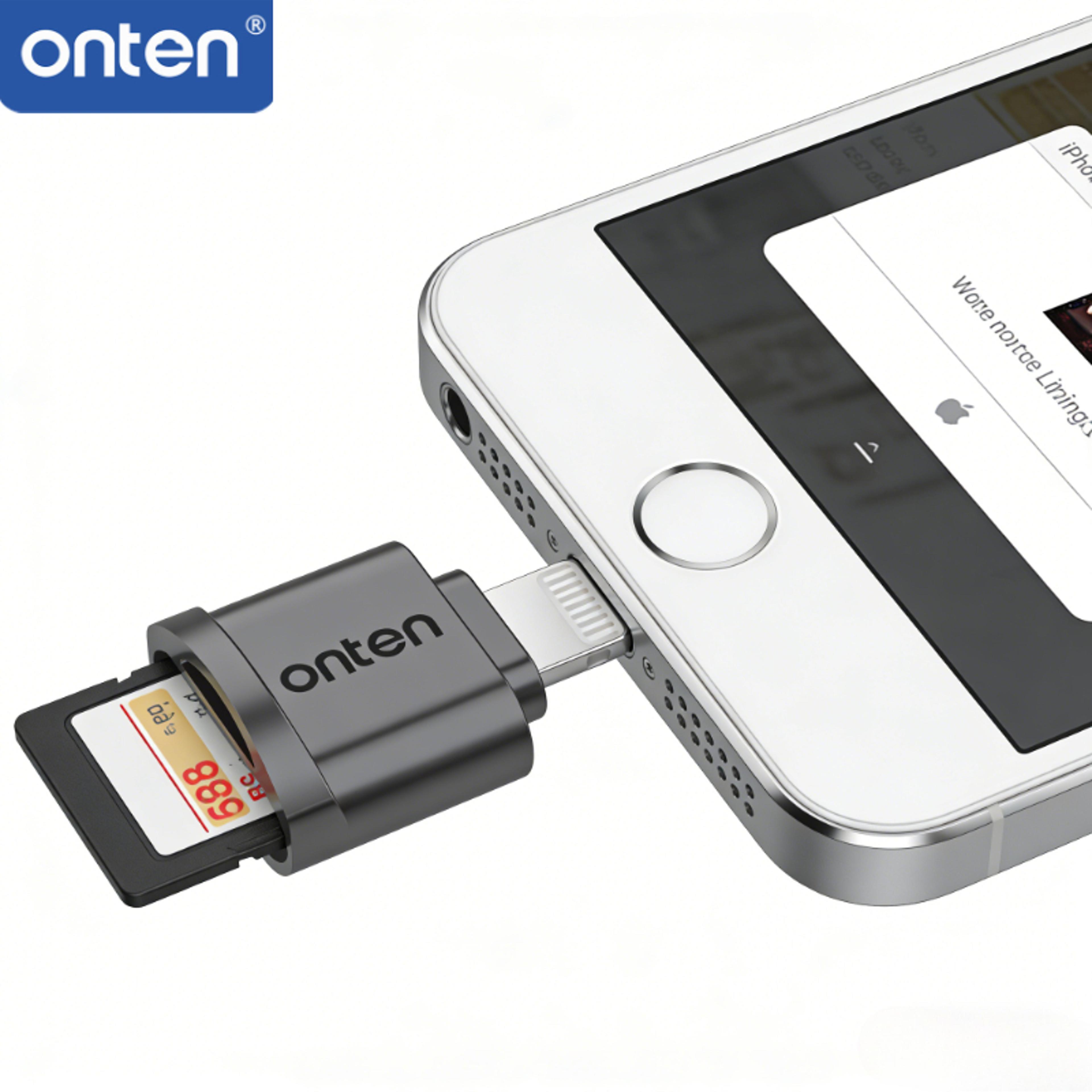 OTG USB C Card Reader With Lightning SD Micro SD Memory Card Adapter For IPhone And Android 5
