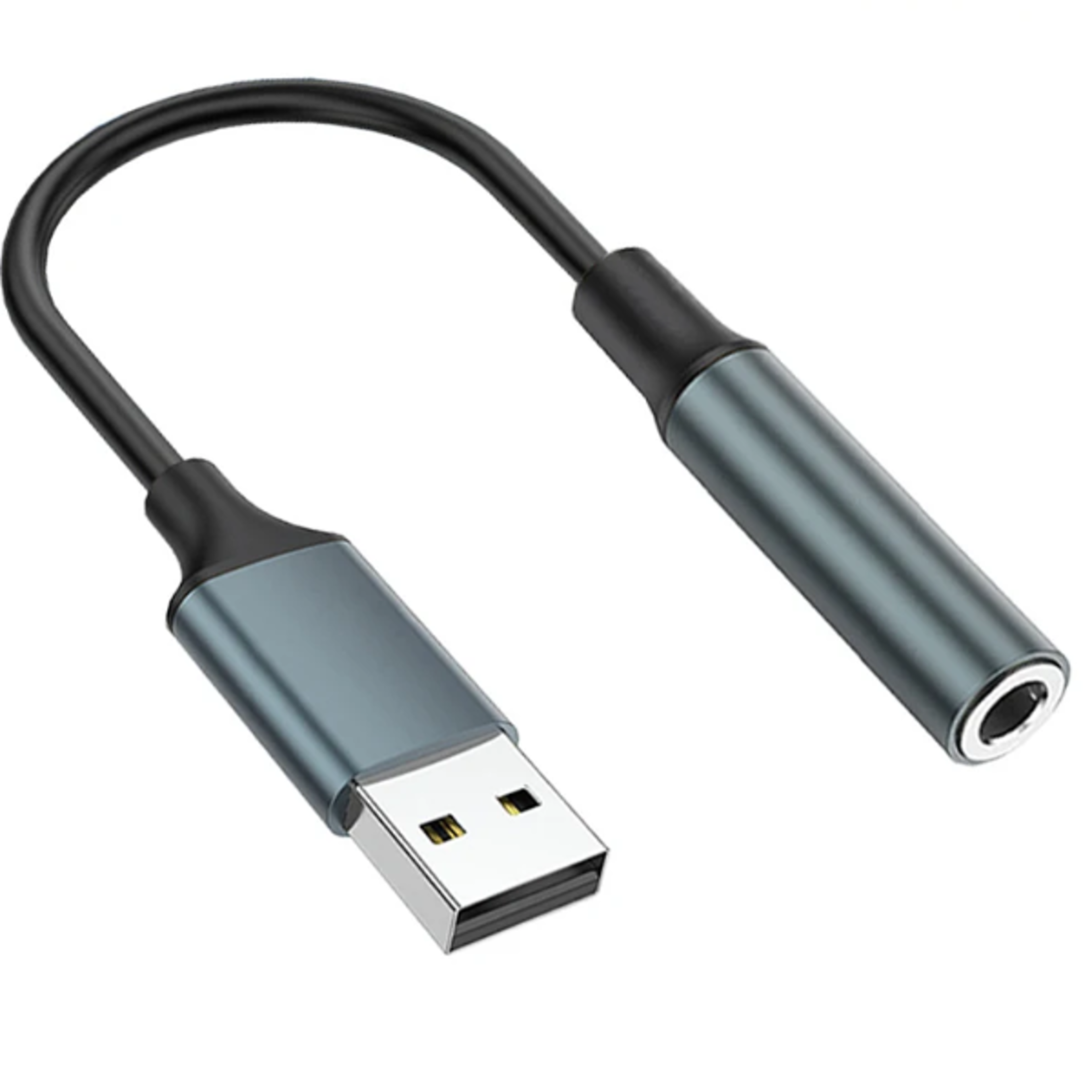 usb to audio adapter external sound card for headsets and speakers