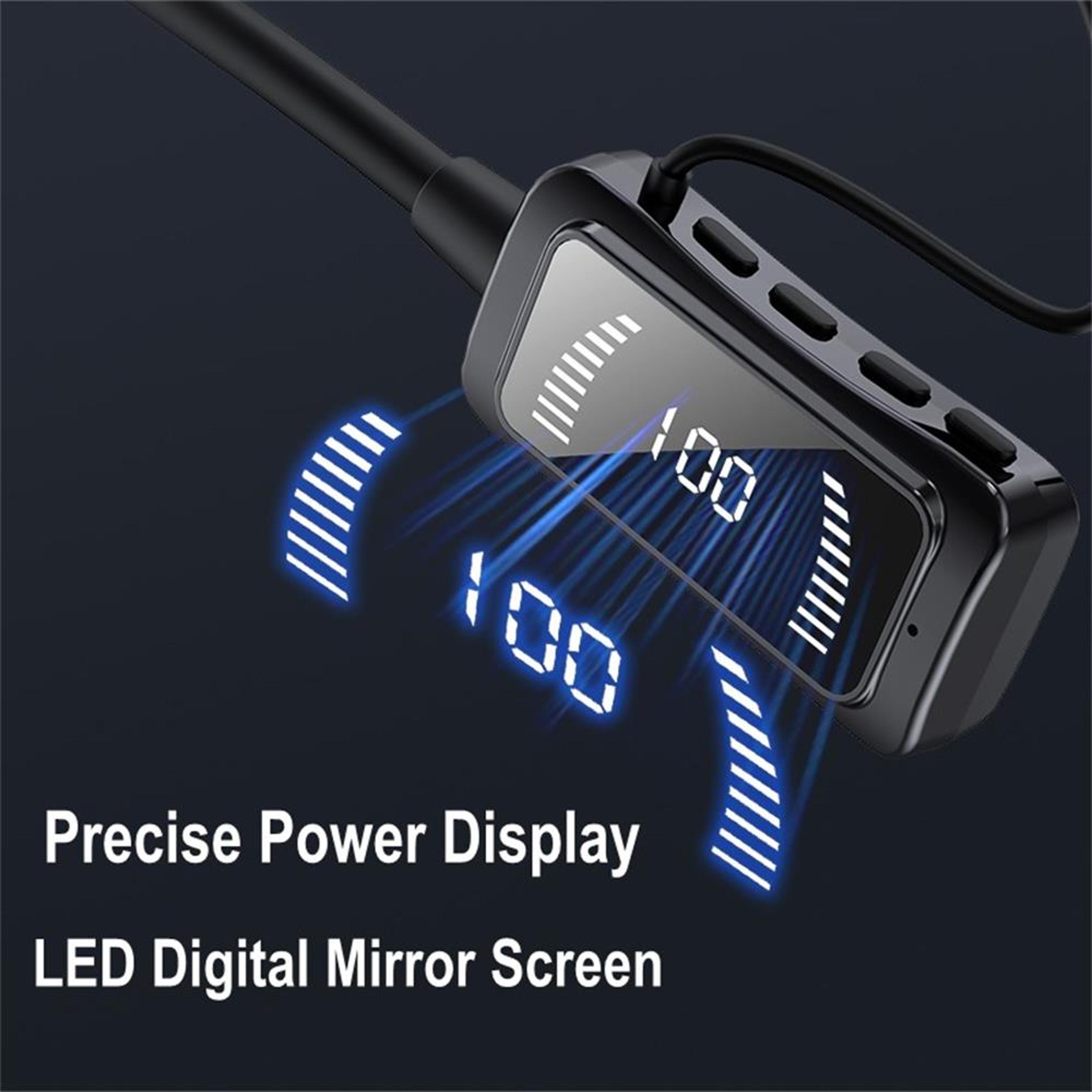 Neckband Bluetooth Earphones With Magnetic Earbuds And SD Card Support 5