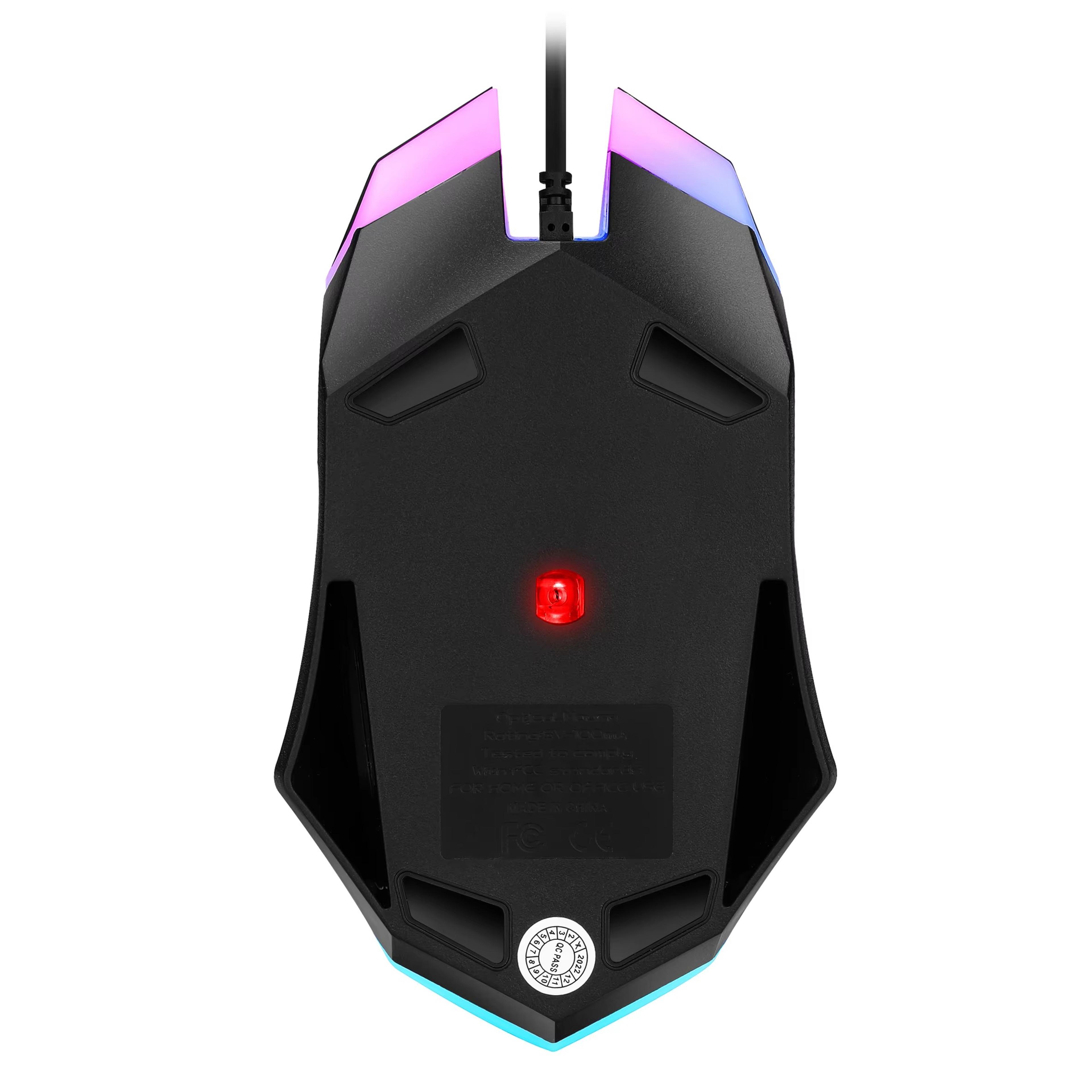 RGB Wired Gaming Mouse USB Ergonomic Office Mouse For Windows  Mac 2