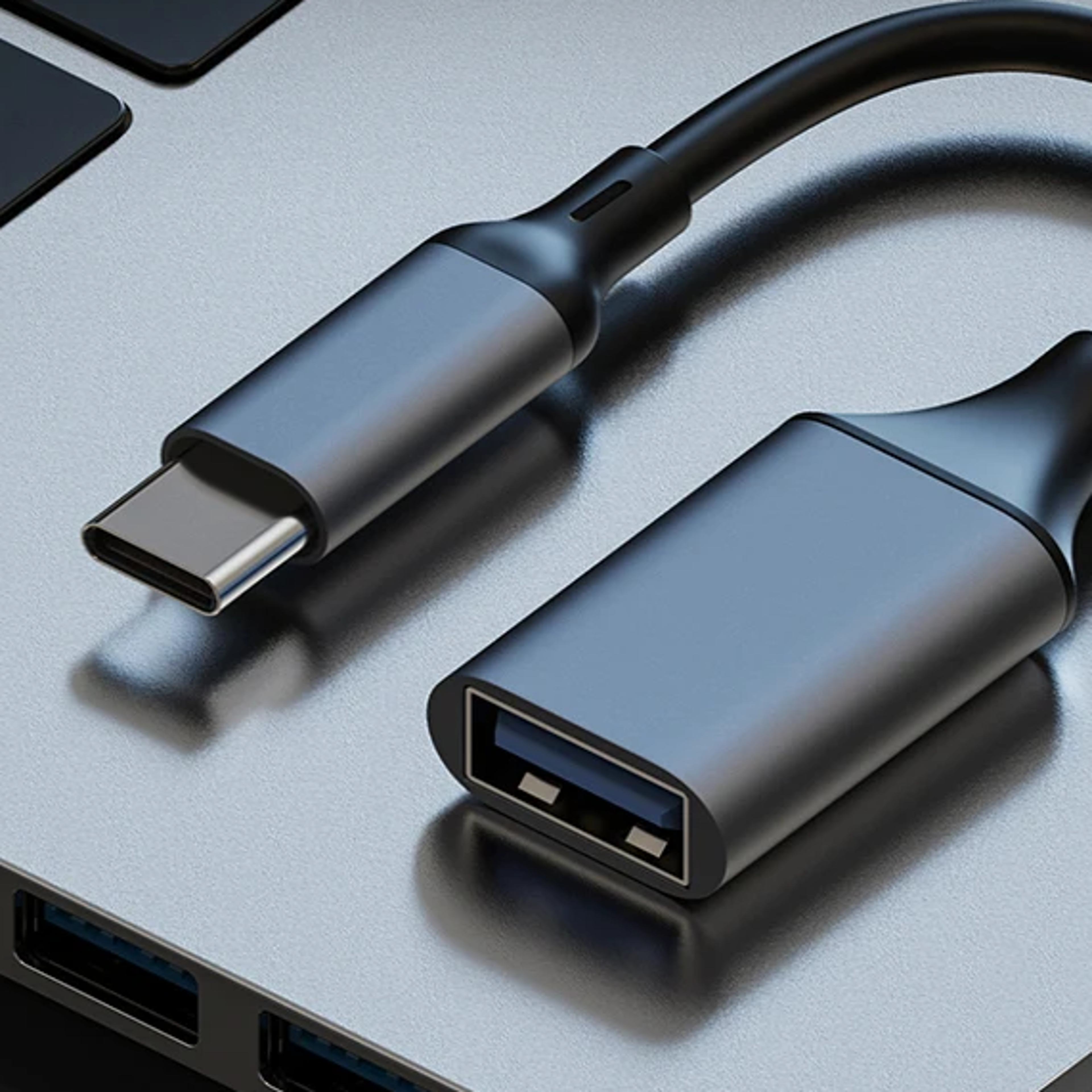 usb c to usb adapter usb otg converter cable for flash drives keyboards & more
