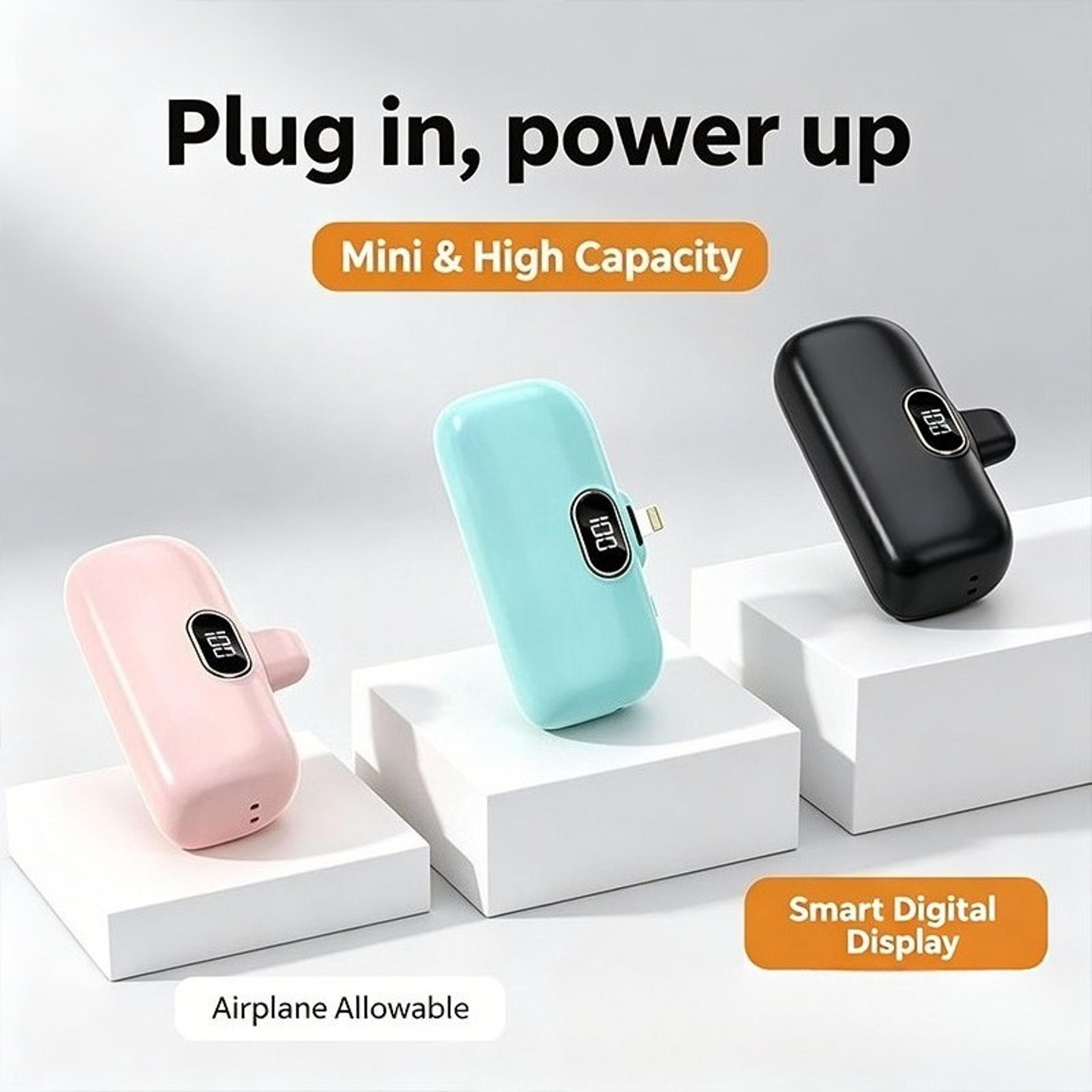 Power Bank Fast Charging Portable Charger For IPhone Samsung  Android 2