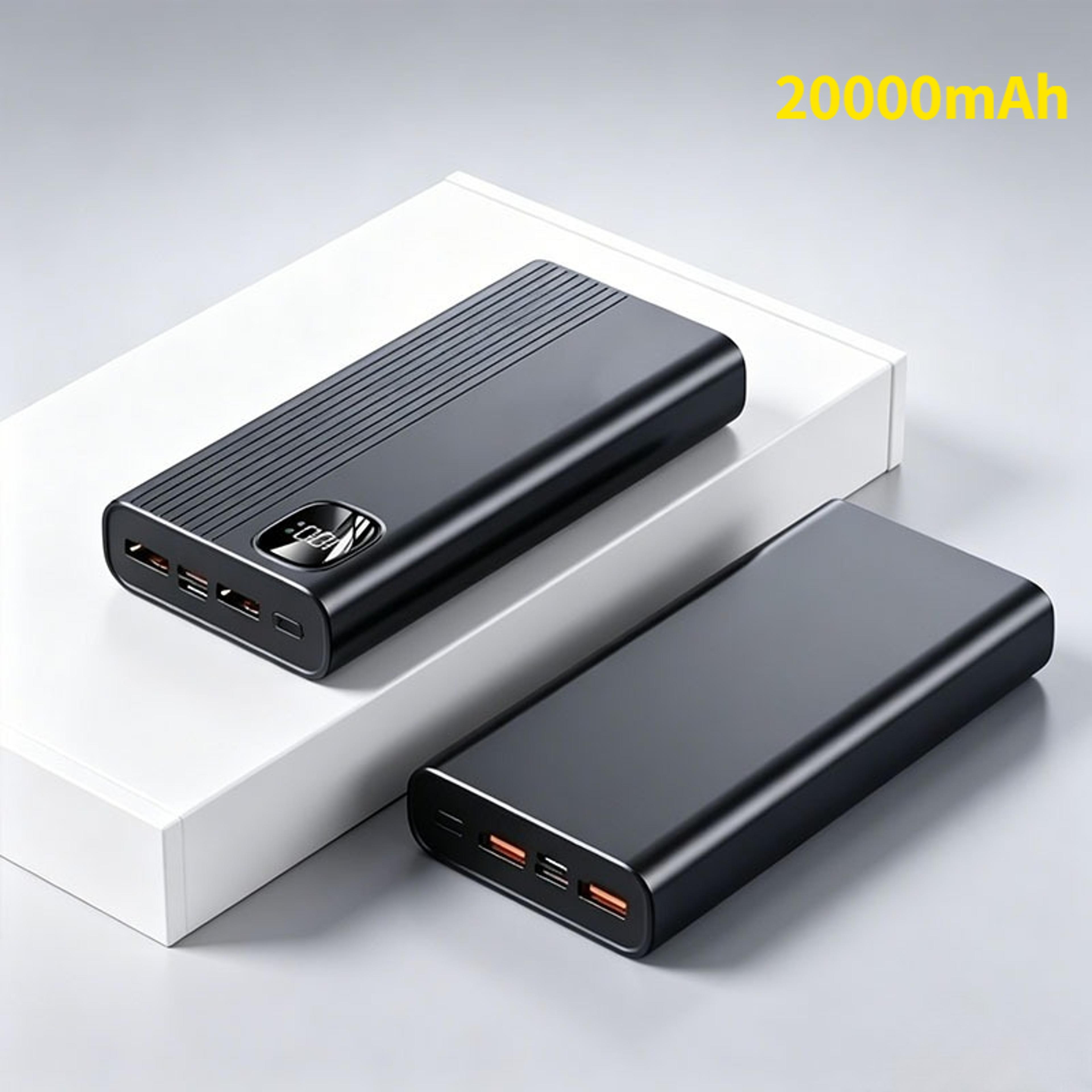 Power Bank With PD Fast Charging Digital Display Portable Charger 2