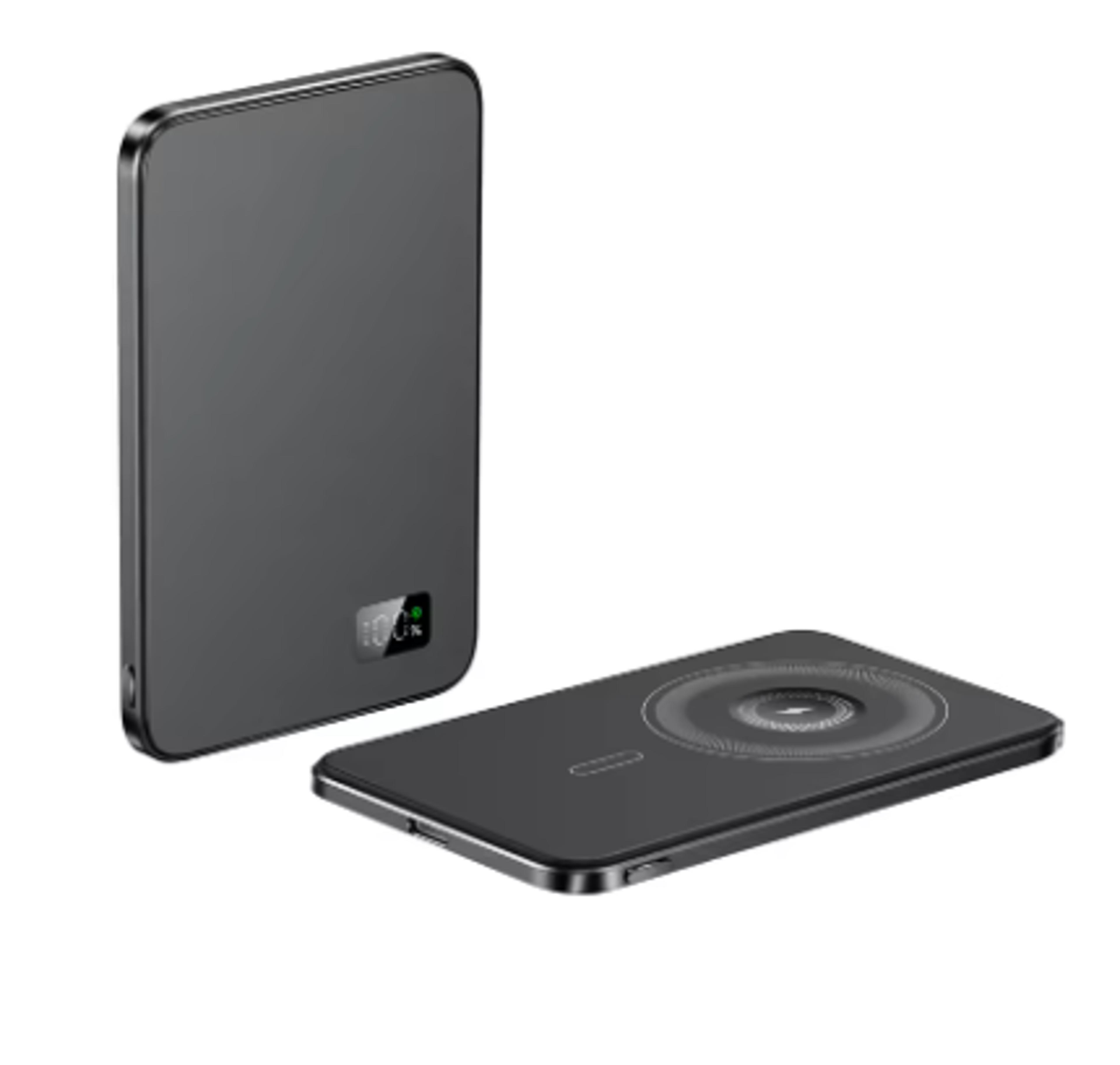 Ultra Slim Magnetic Power Bank Wireless Fast Charger For IPhone And Android 3