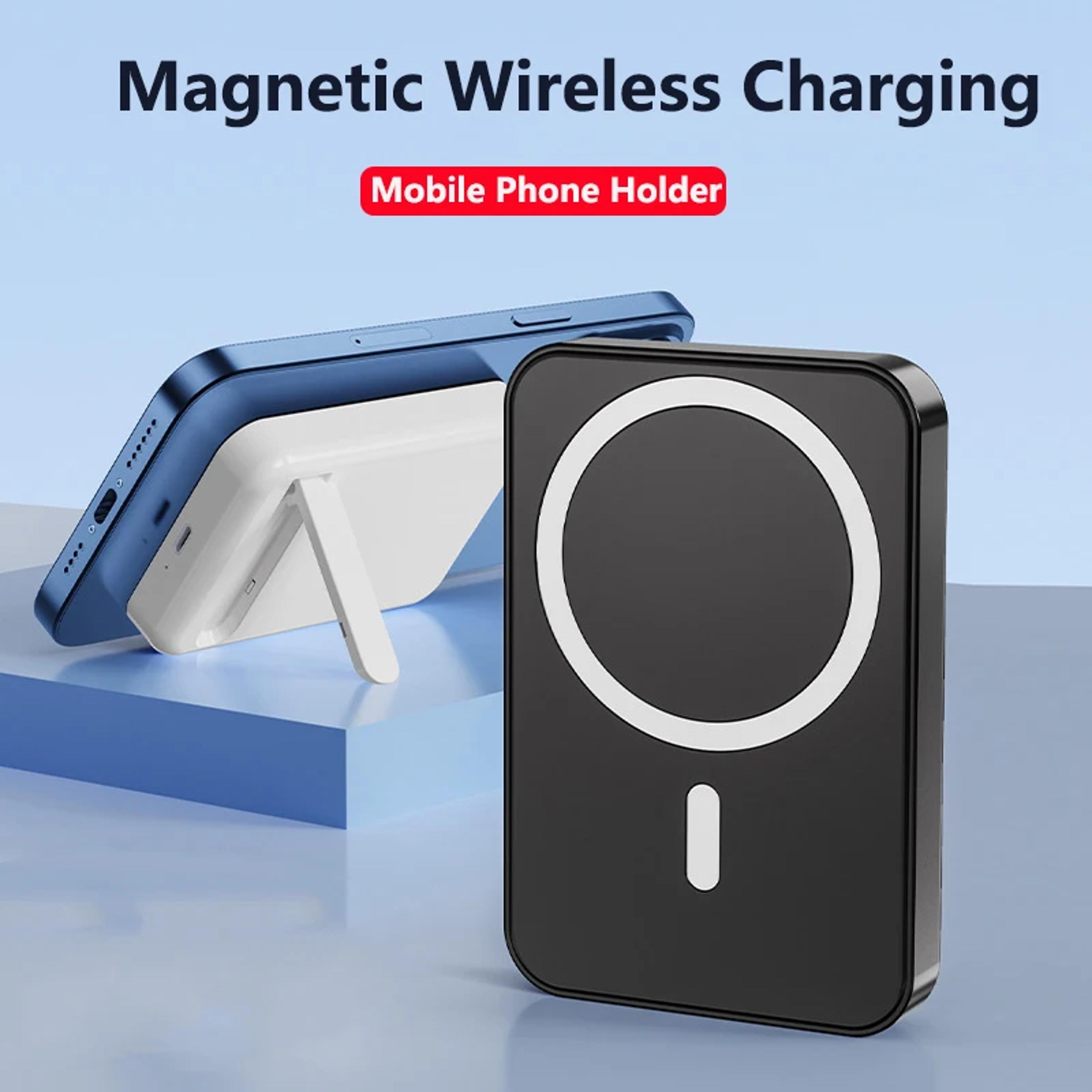 Power Bank Magnetic Wireless Fast Charger With Foldable Stand 5