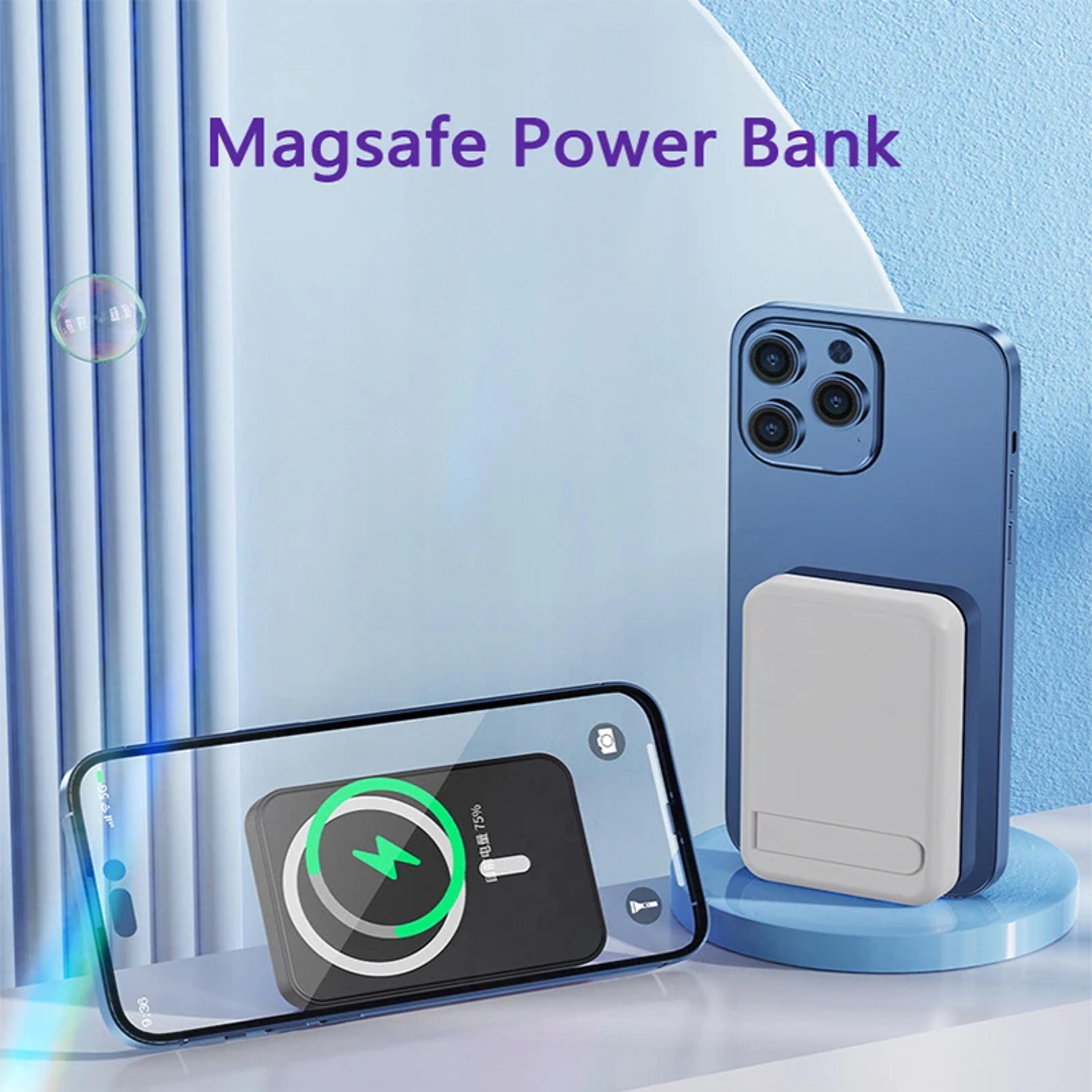 Power Bank Magnetic Wireless Fast Charger With Foldable Stand 6