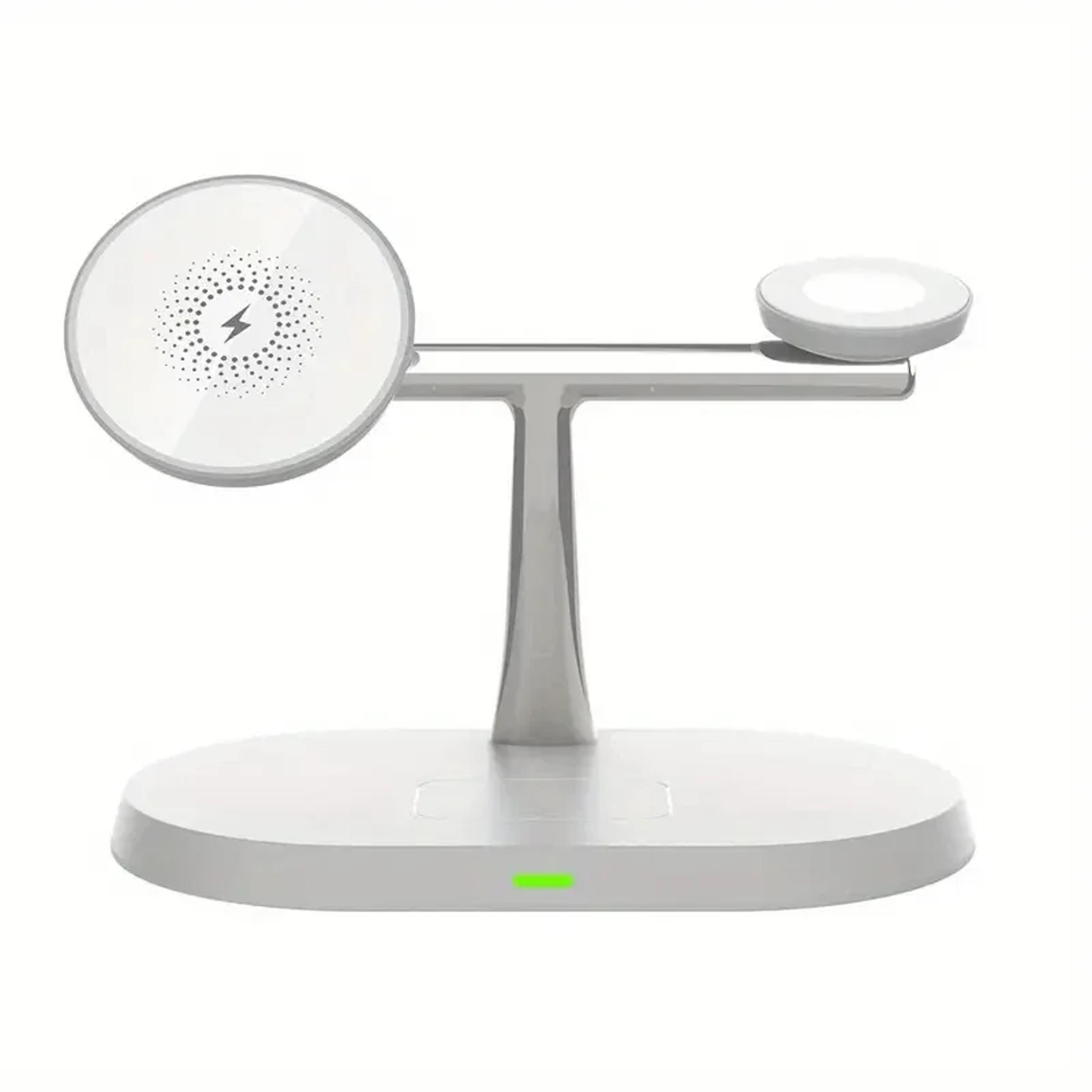 Magnetic Wireless Charger Stand For IPhone Apple Watch  AirPods Fast Charging Dock 1