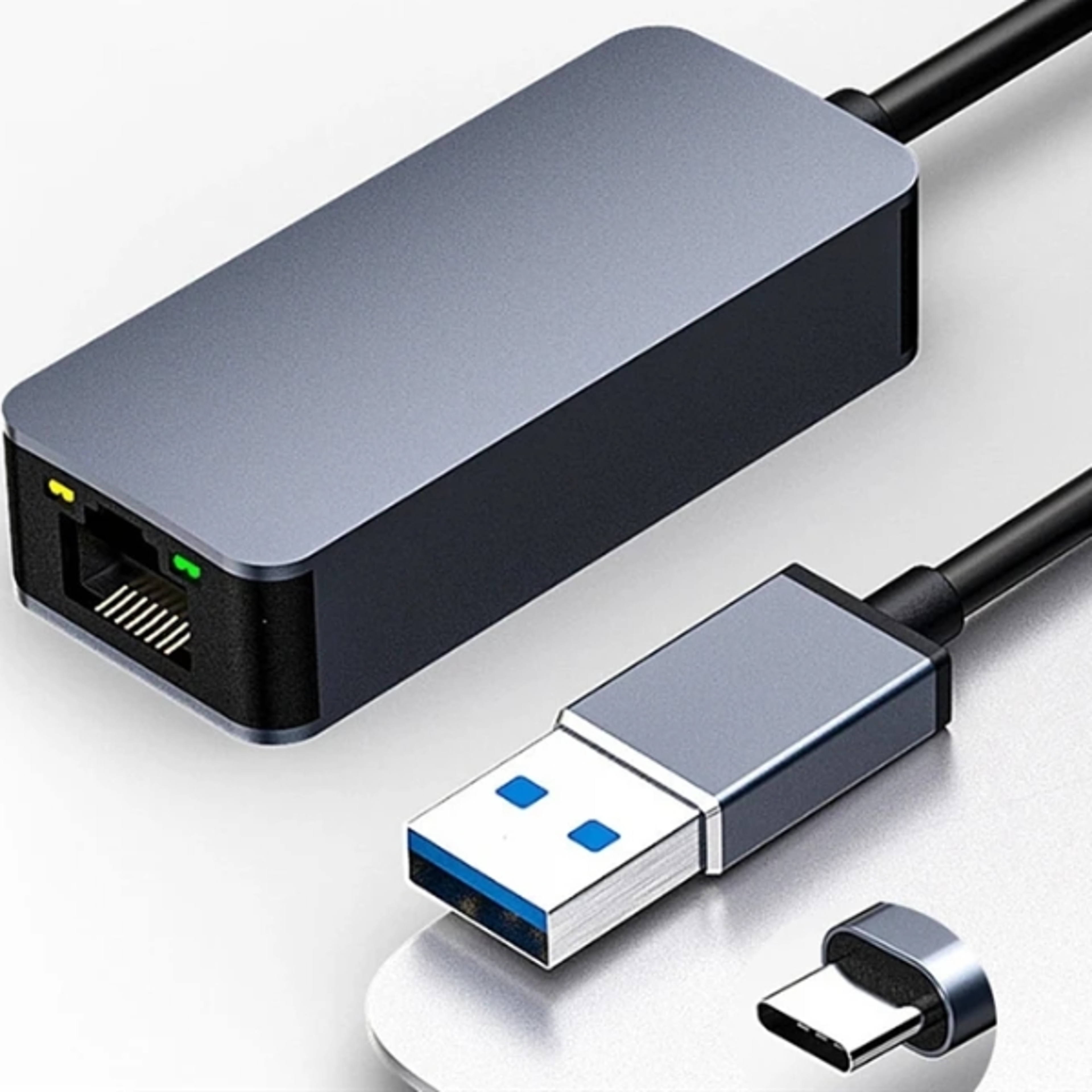 ethernet adapter with usb c converter for pc mac & laptop