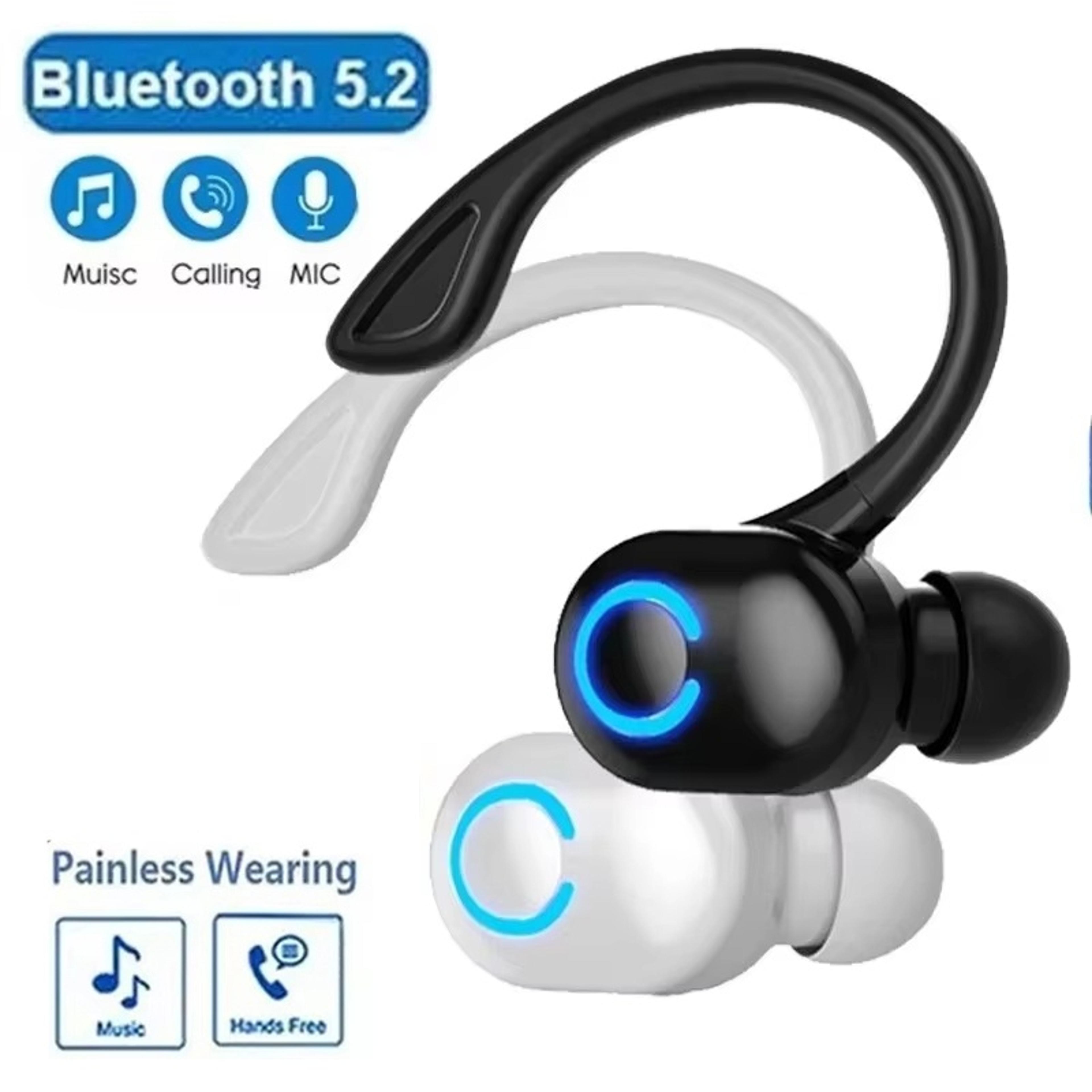 Bluetooth Ear Hook Wireless Sports Earbuds With Handsfree Calling For Work  Fitness 2