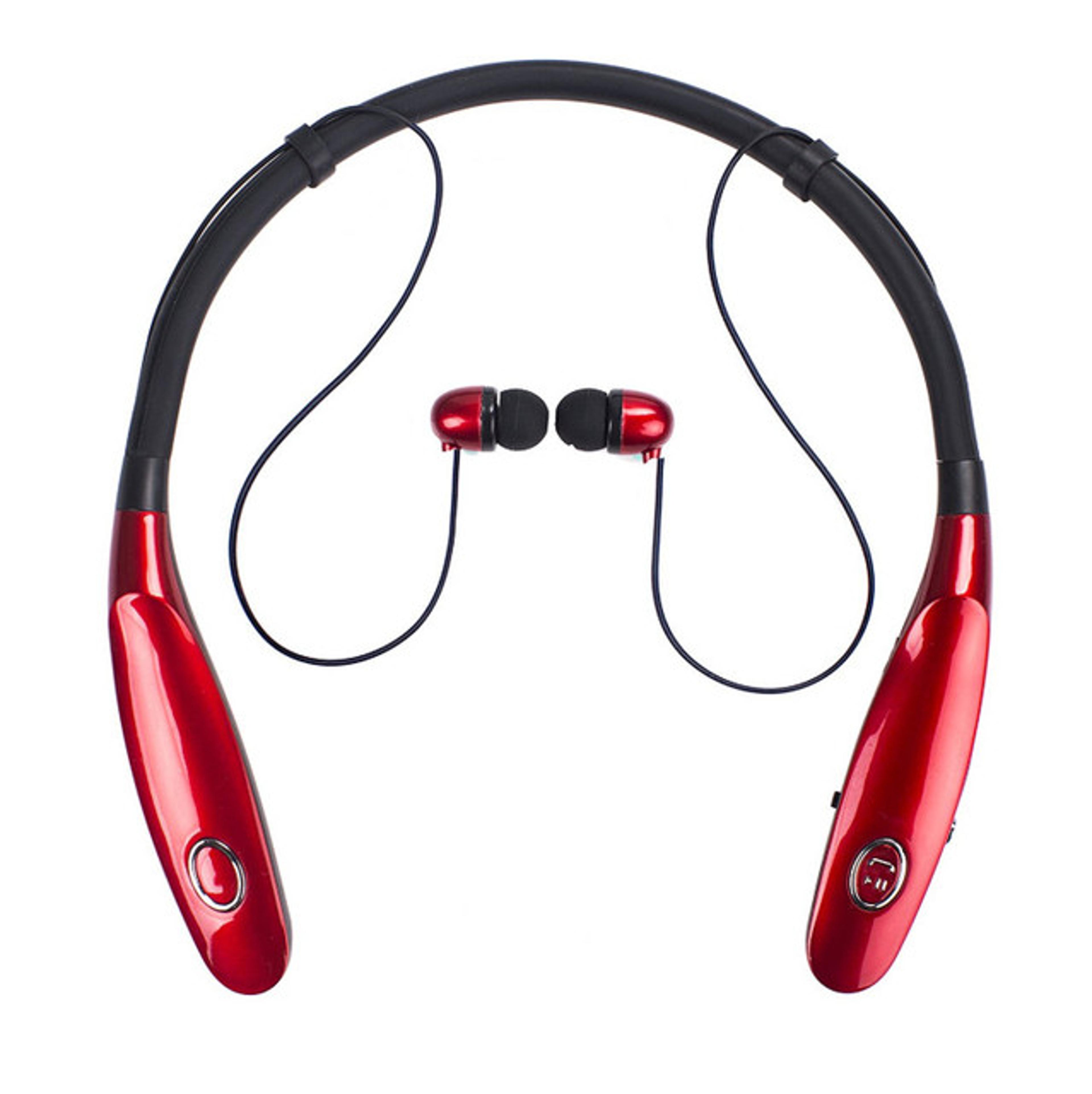 bluetooth neckband headphones with mic wireless sports earbuds for running & everyday use