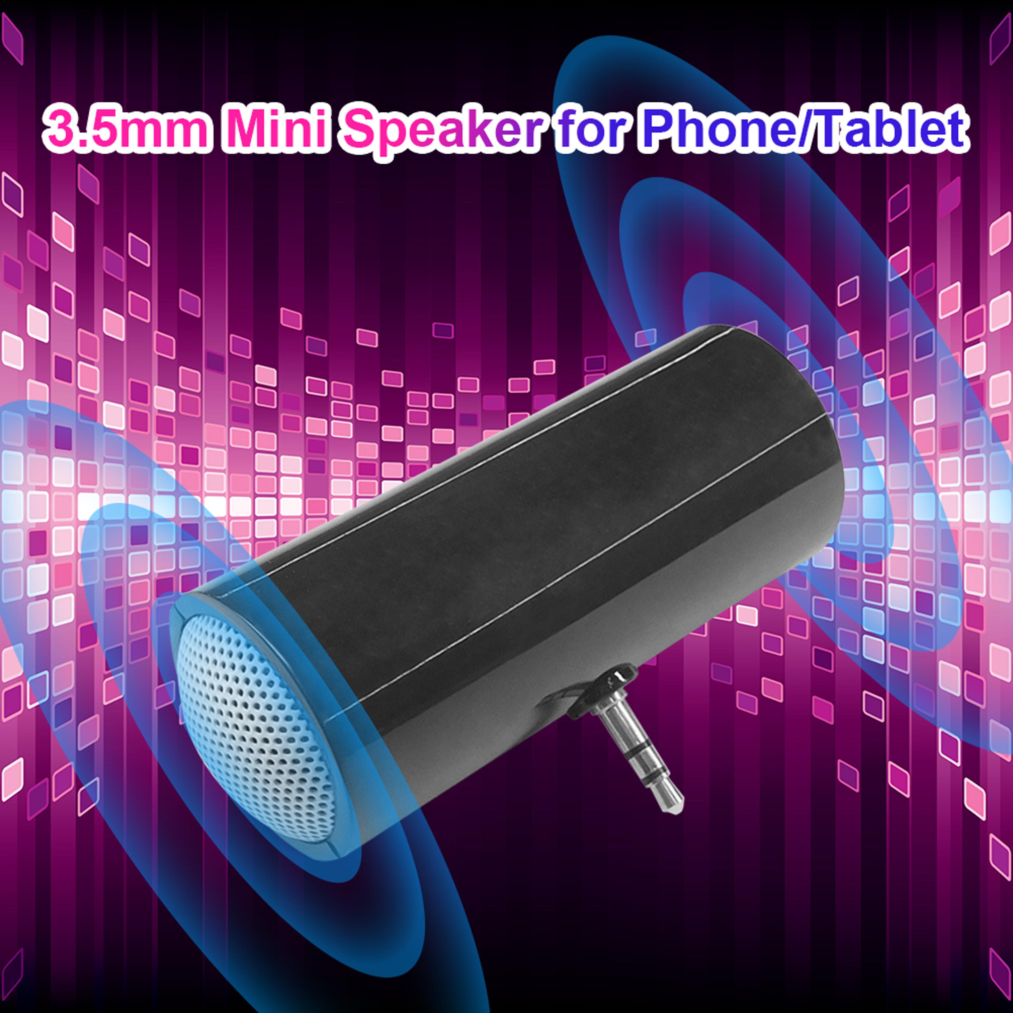 Portable Phone Speaker With AUX Plug And Play Audio For Smartphones Tablets  Computers 1
