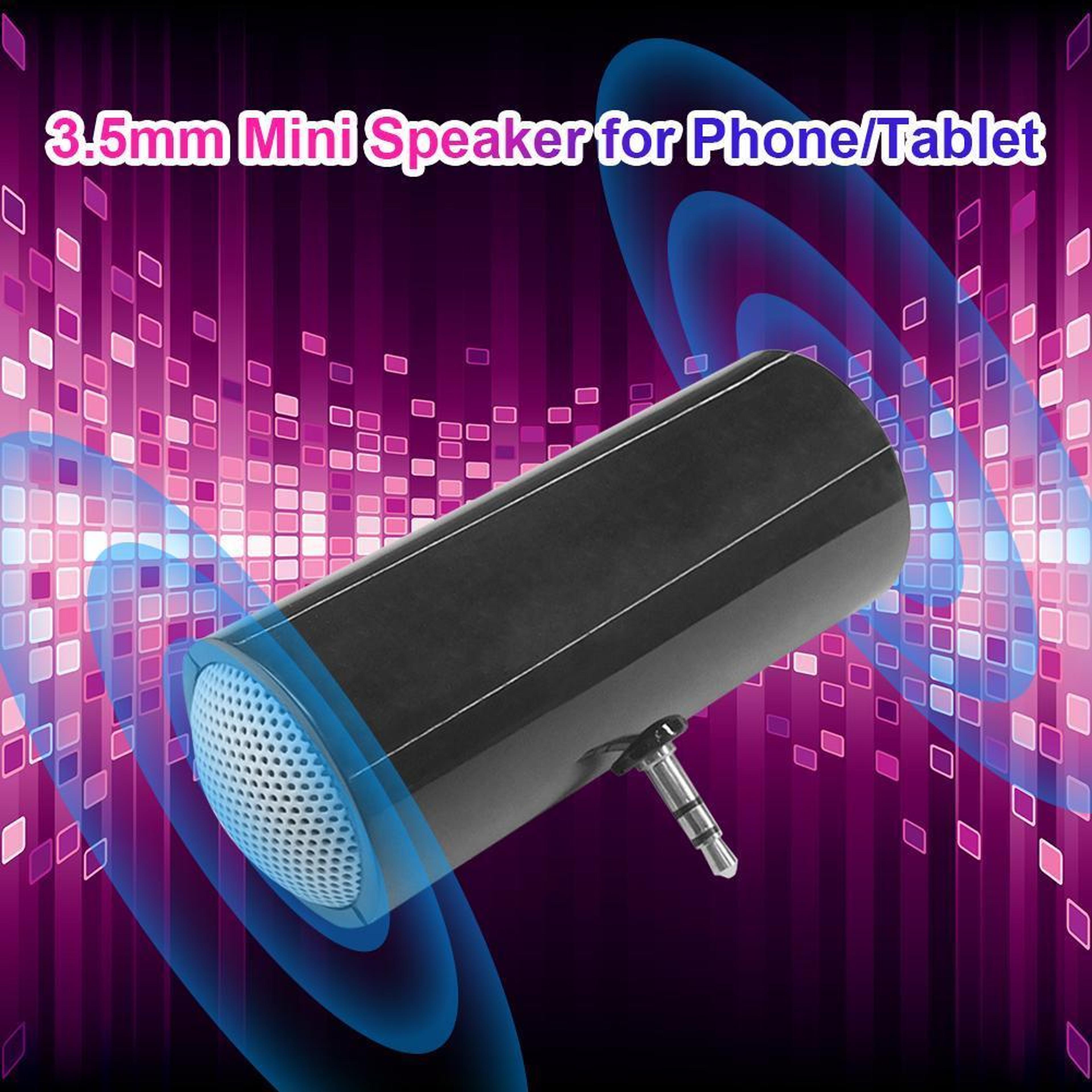 Portable Phone Speaker With AUX Plug And Play Audio For Smartphones Tablets  Computers 2