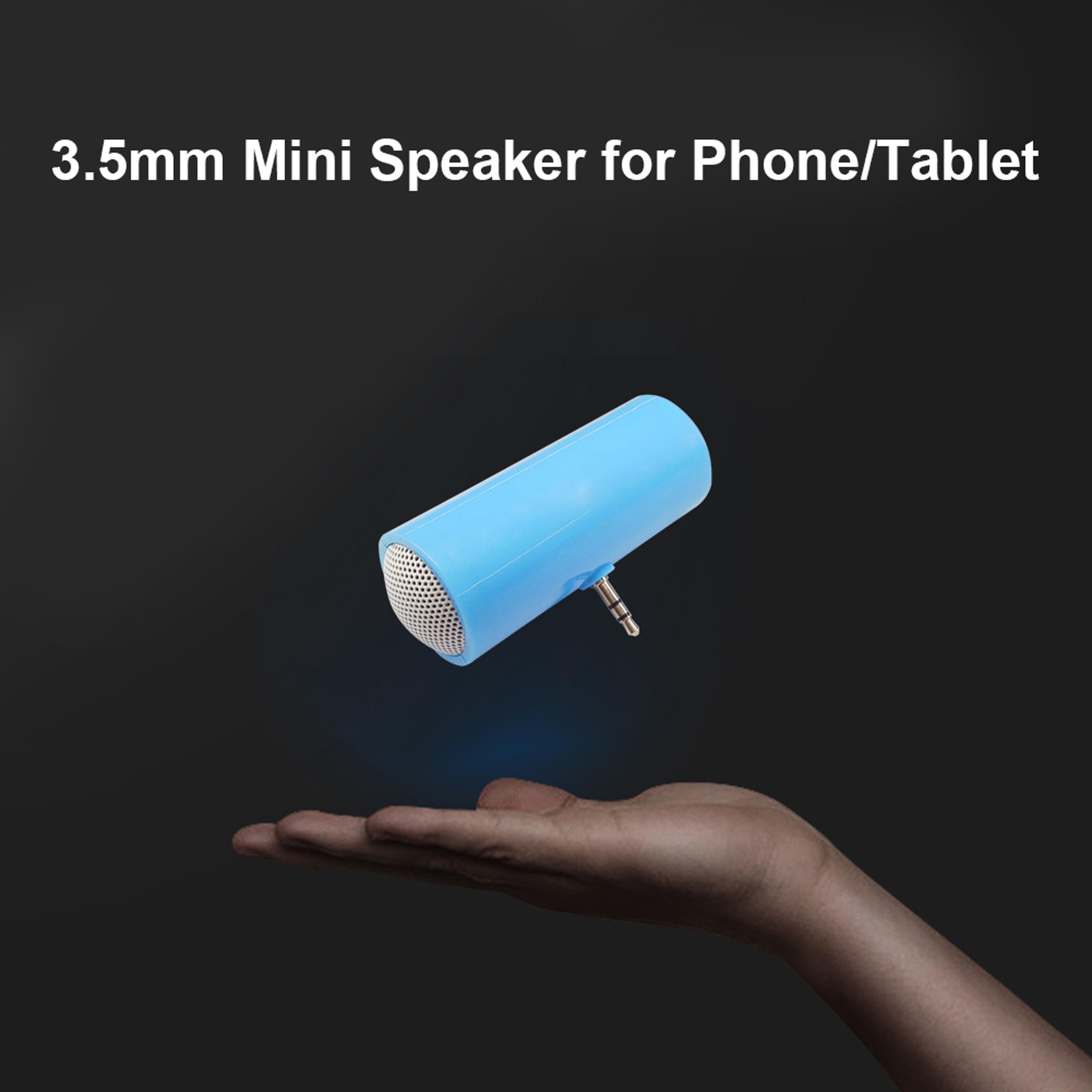 Portable Phone Speaker With AUX Plug And Play Audio For Smartphones Tablets  Computers 4