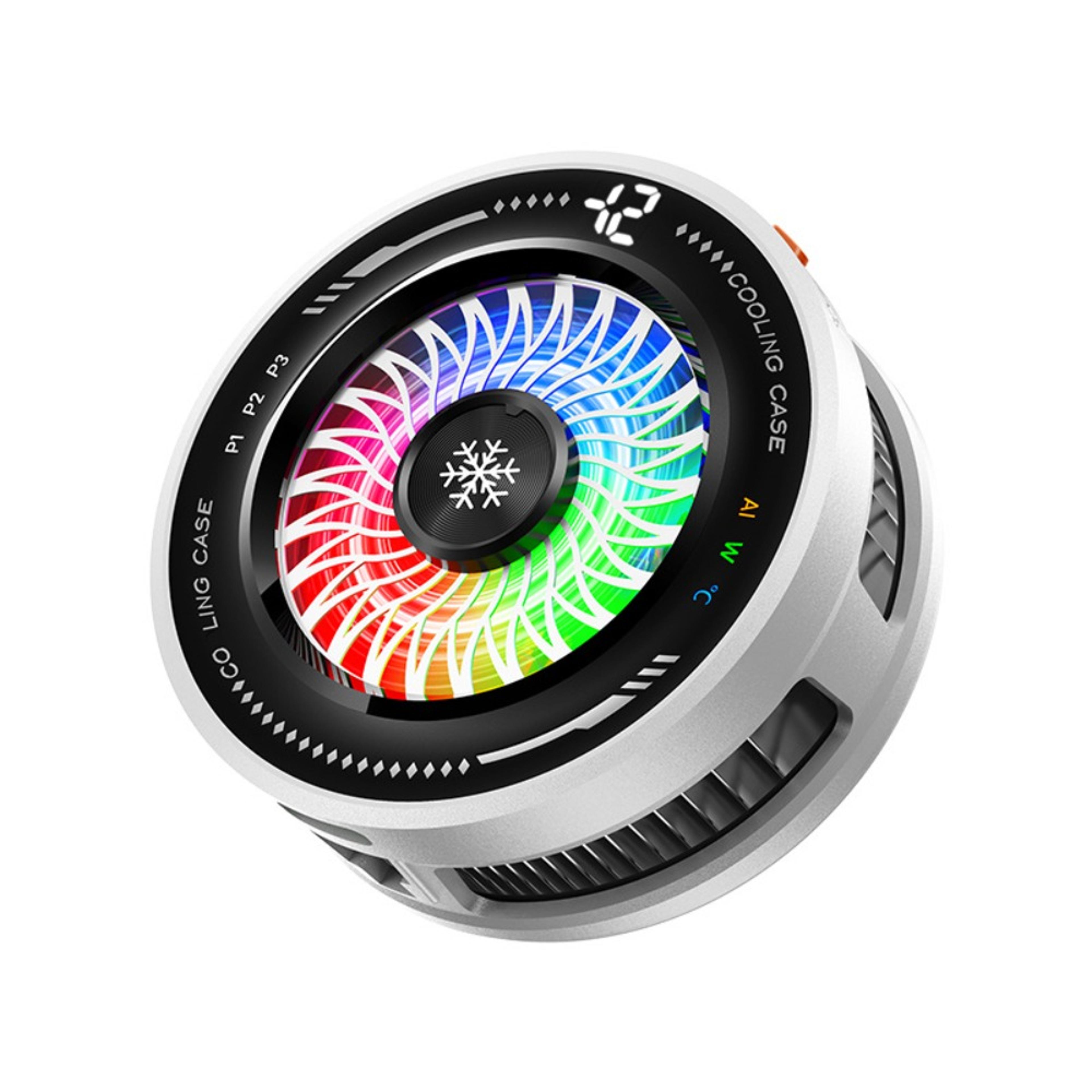 Magnetic Phone Cooler With RGB LED Cooling Modes For Mobile Gaming 5