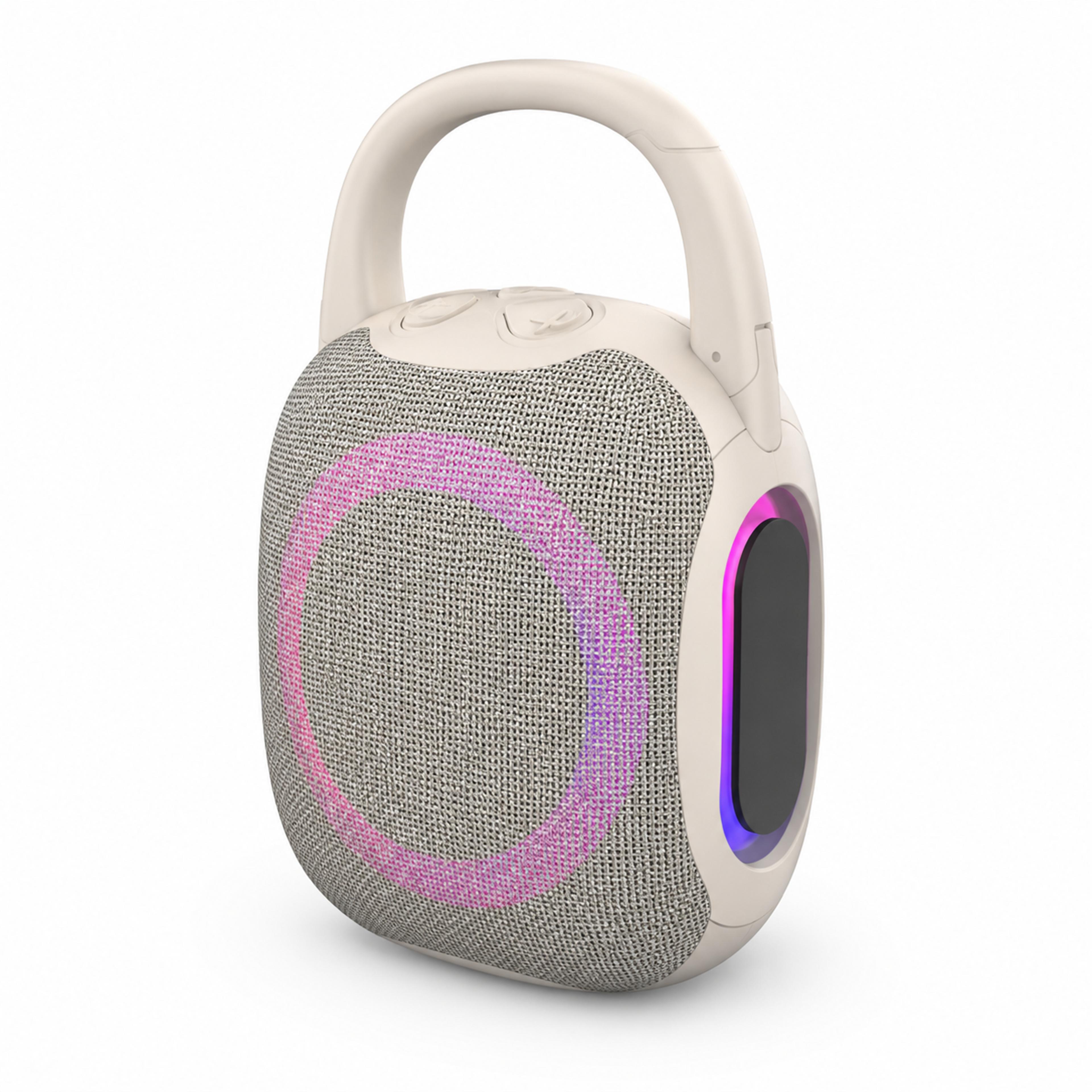 Portable Bluetooth Speaker Waterproof RGB Wireless Speaker With FM Radio  Type C Charging 1