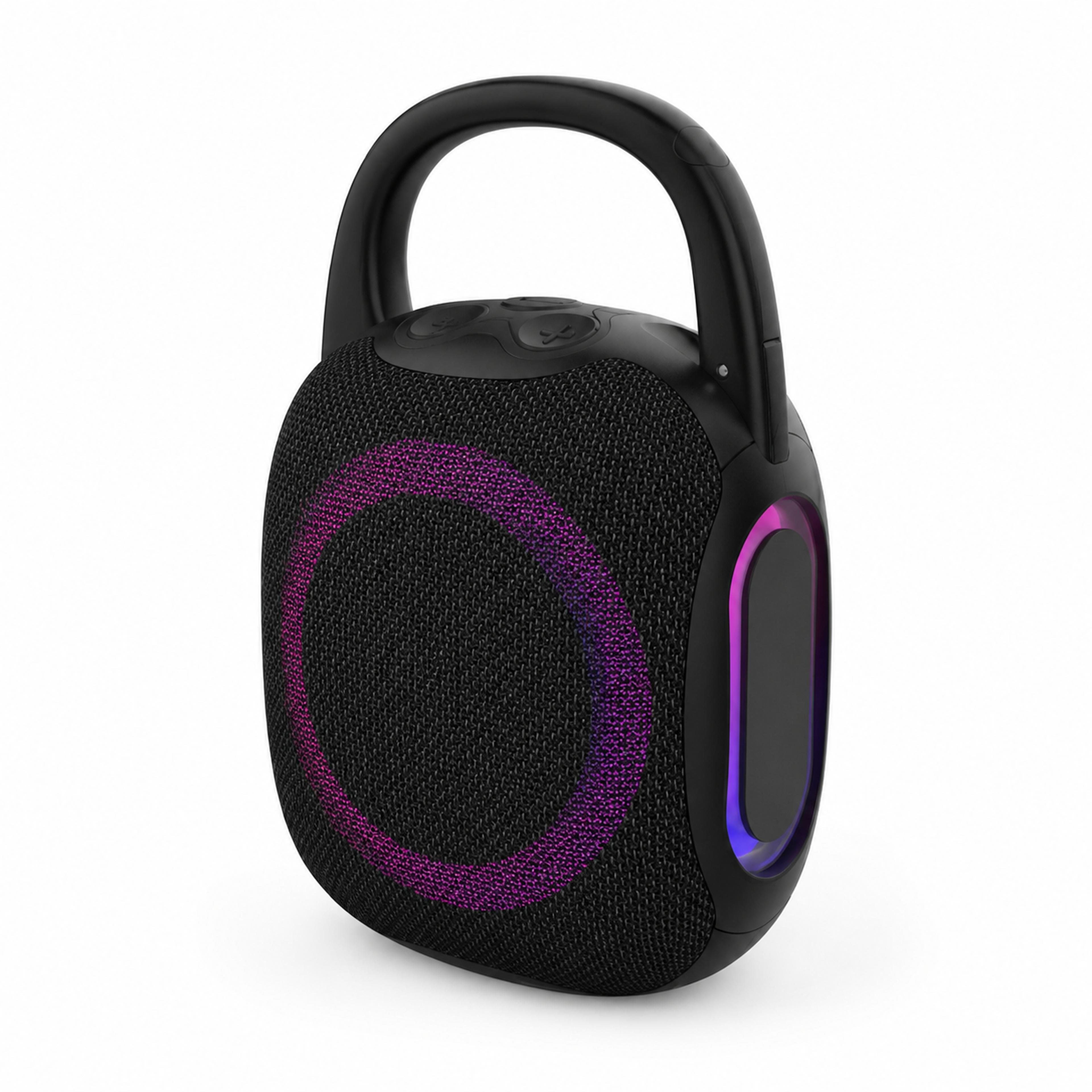 Portable Bluetooth Speaker Waterproof RGB Wireless Speaker With FM Radio  Type C Charging 2