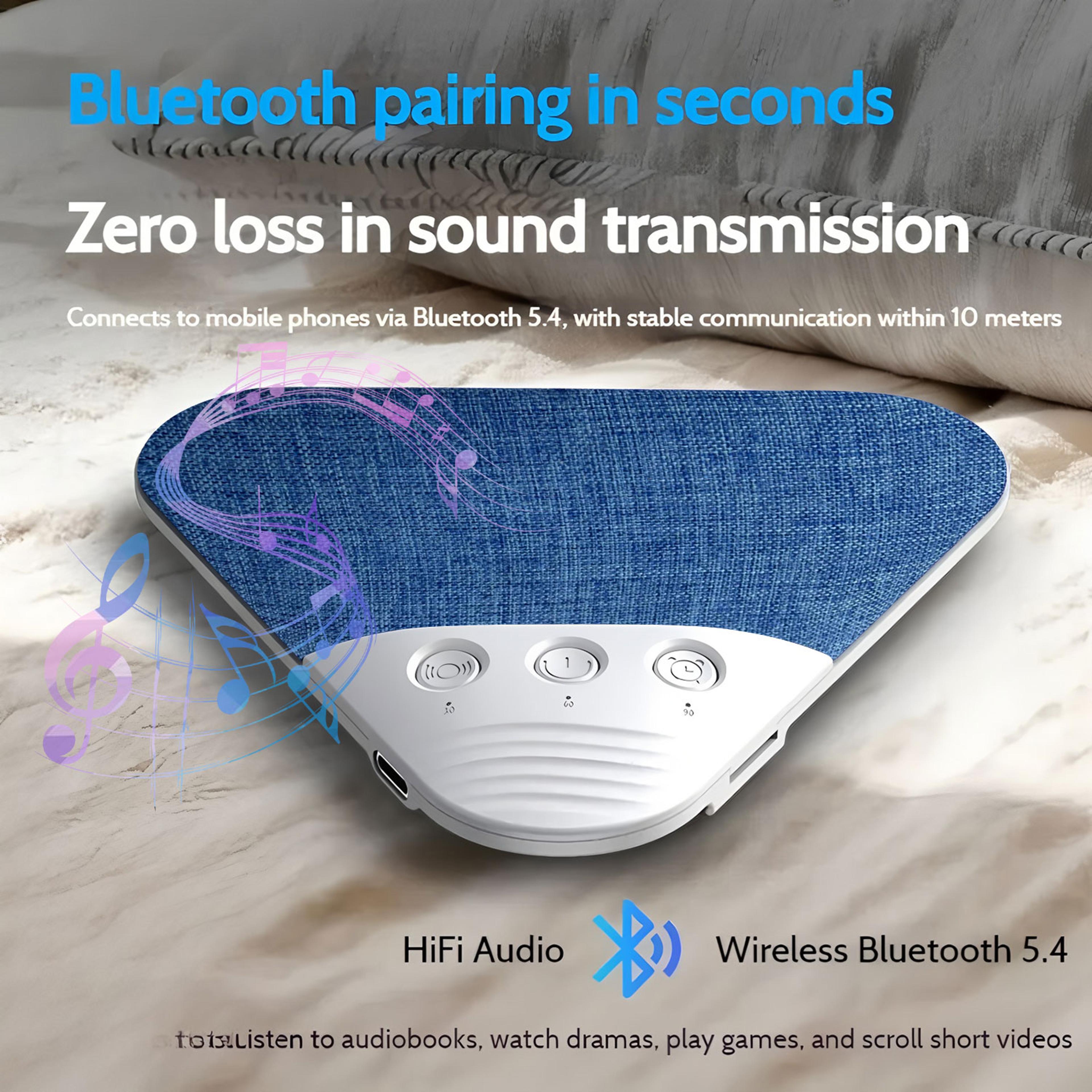 Bluetooth Pillow Speaker For Sleeping With Wireless Player And Ultra Thin Under Pillow Design 2