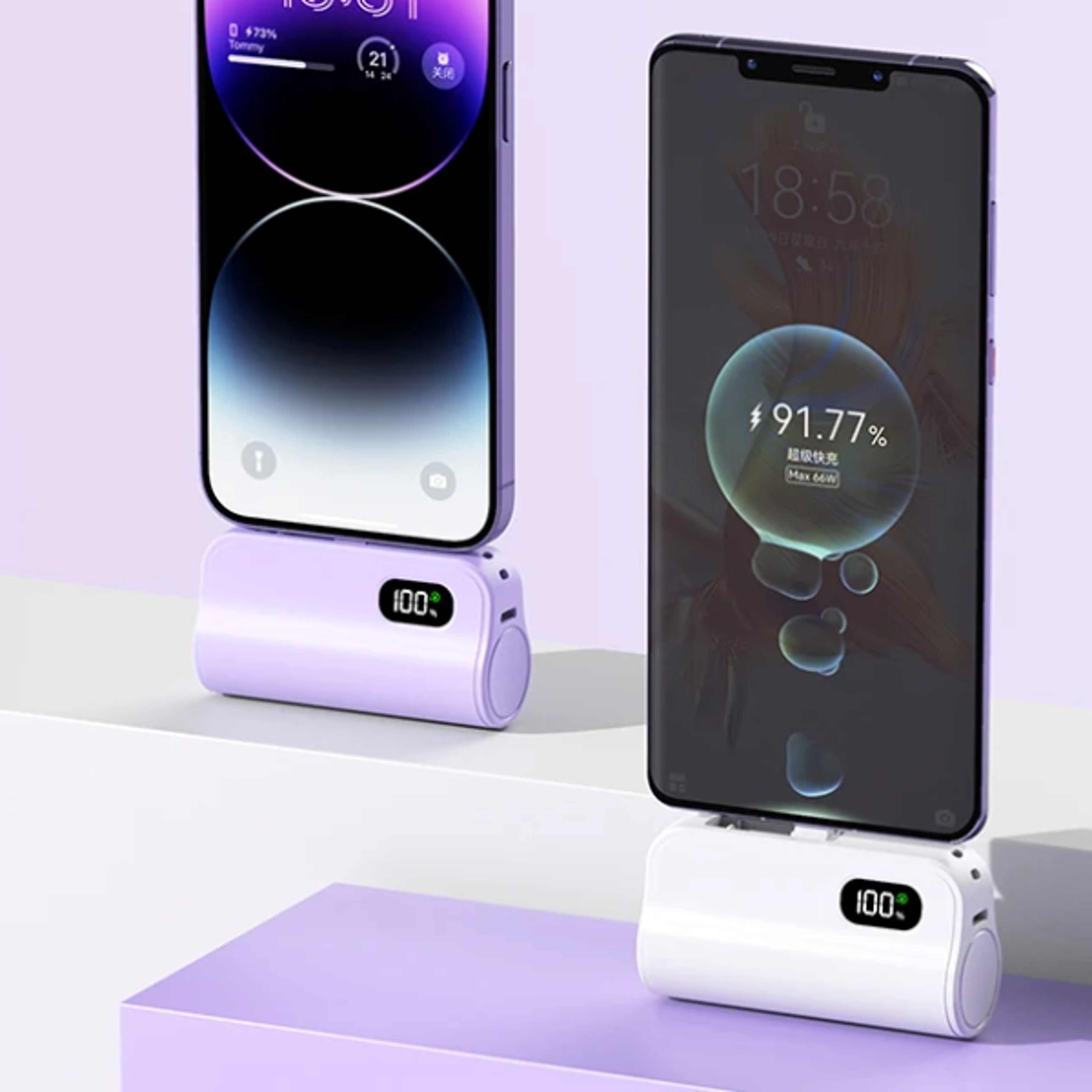wireless power bank portable fast charging external battery pack