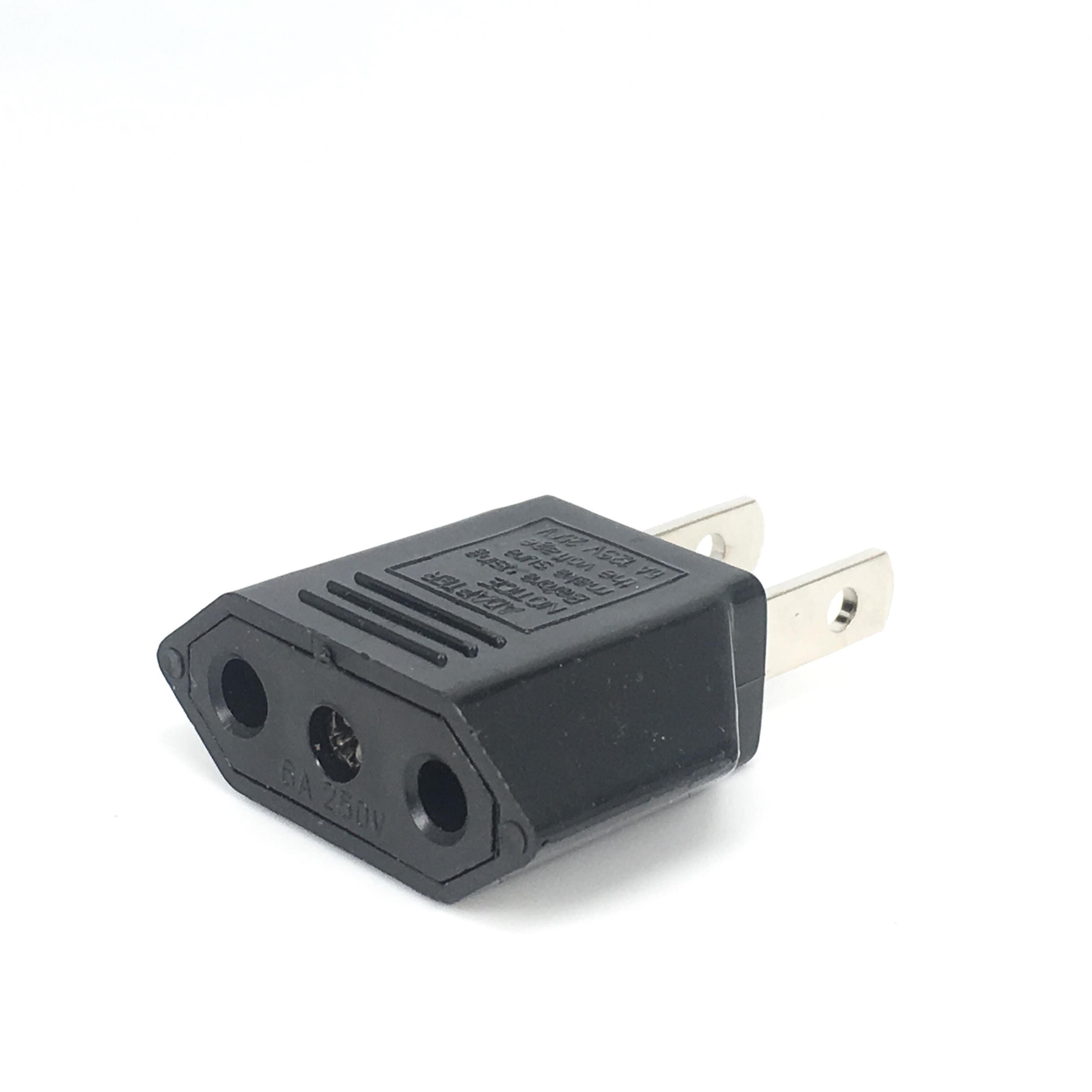 Universal US Plug Adapter To USA Travel Power Plug Converter 3
