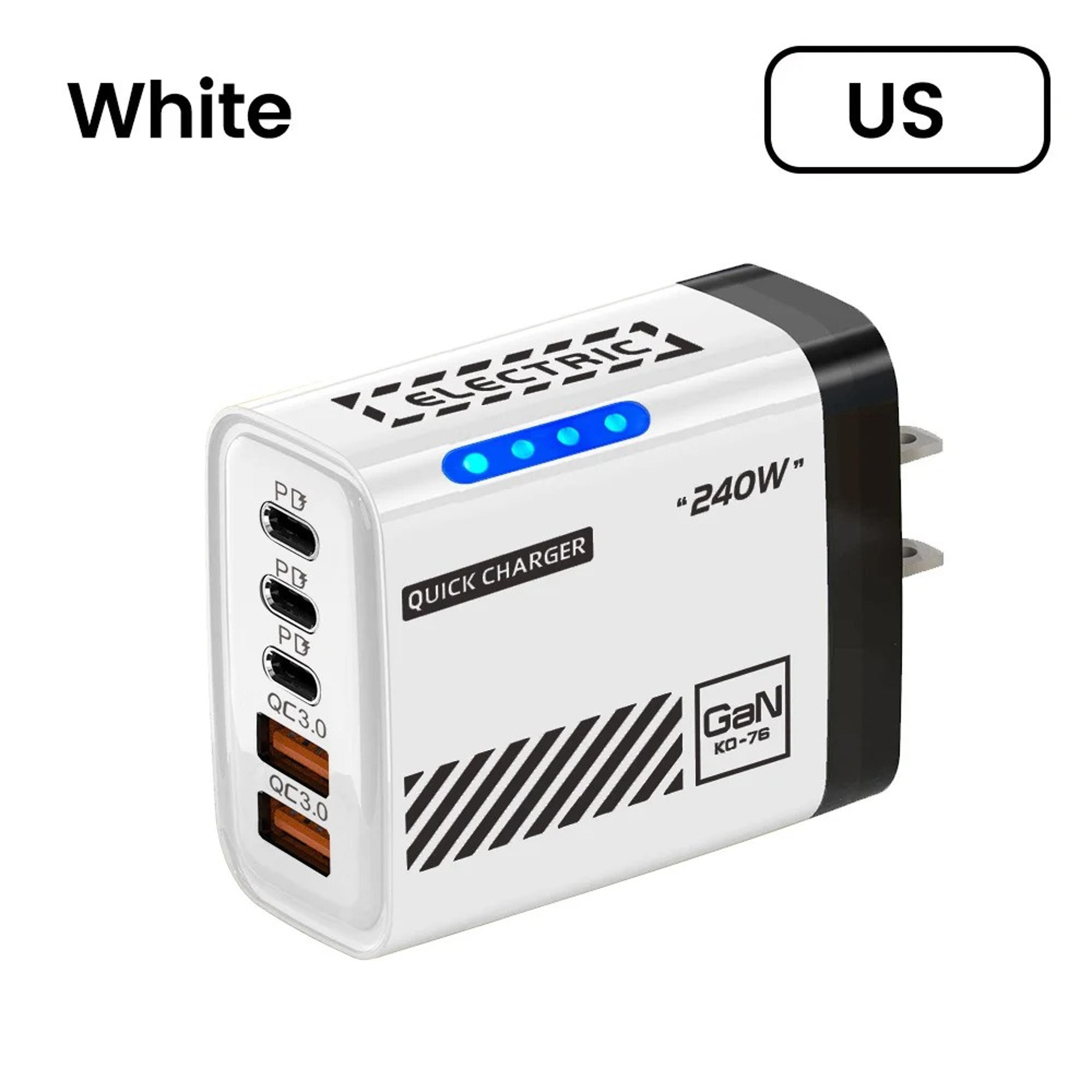 Charger USB C Desktop Charger Fast PD Charging Station 2