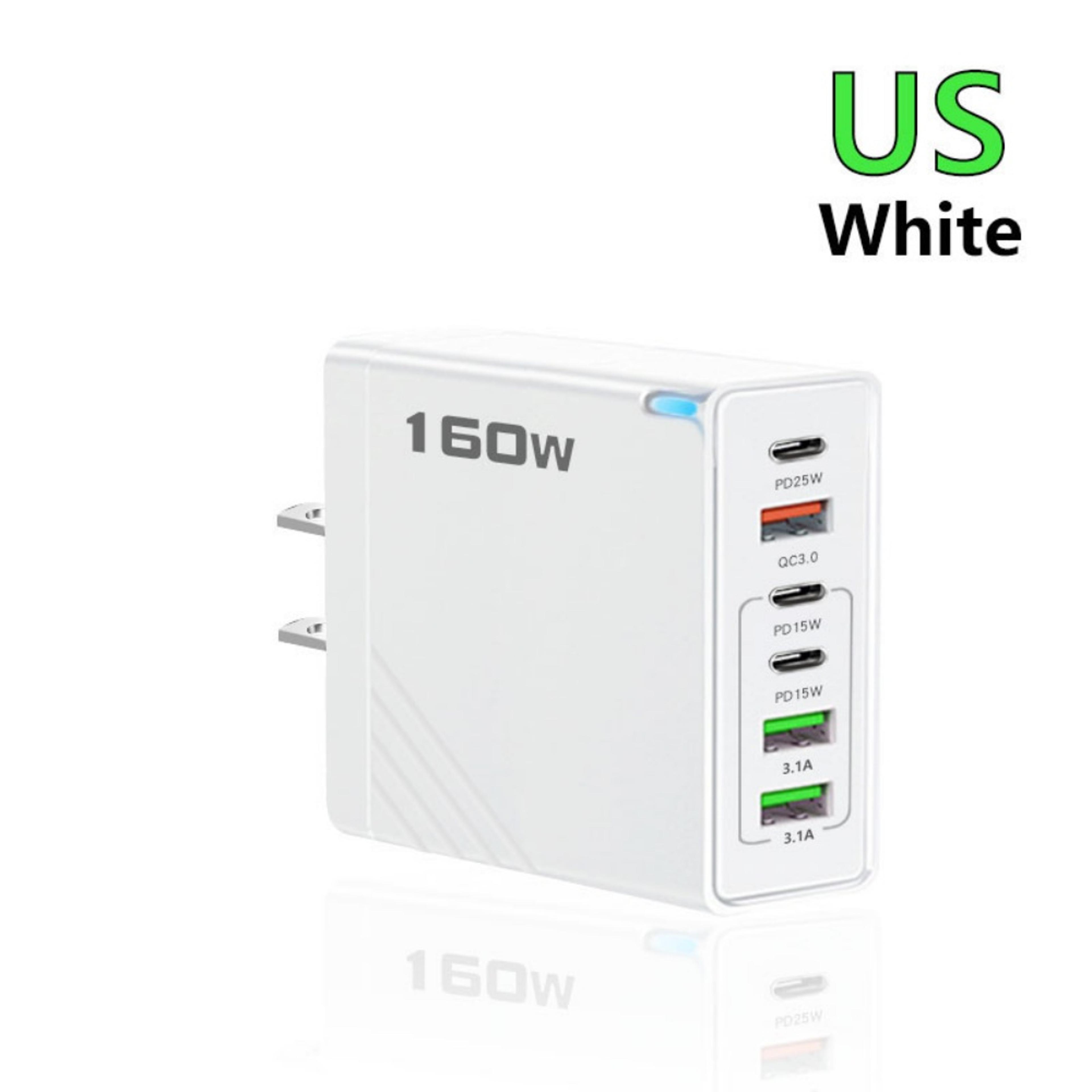 USB Charger Multi Port Fast Charging Adapter With Quick Charge 6