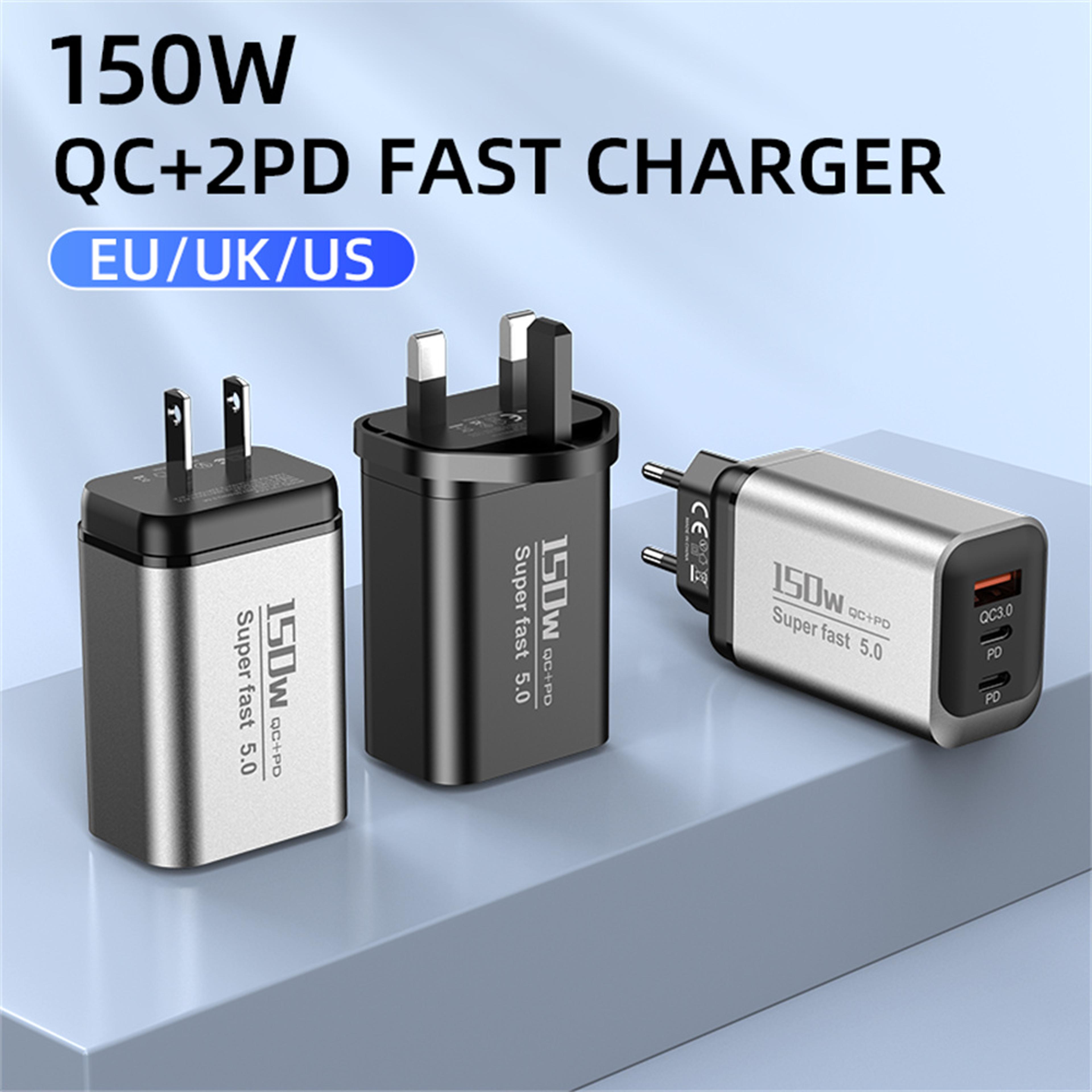 USB C Fast Charger With Travel Power Adapter 4