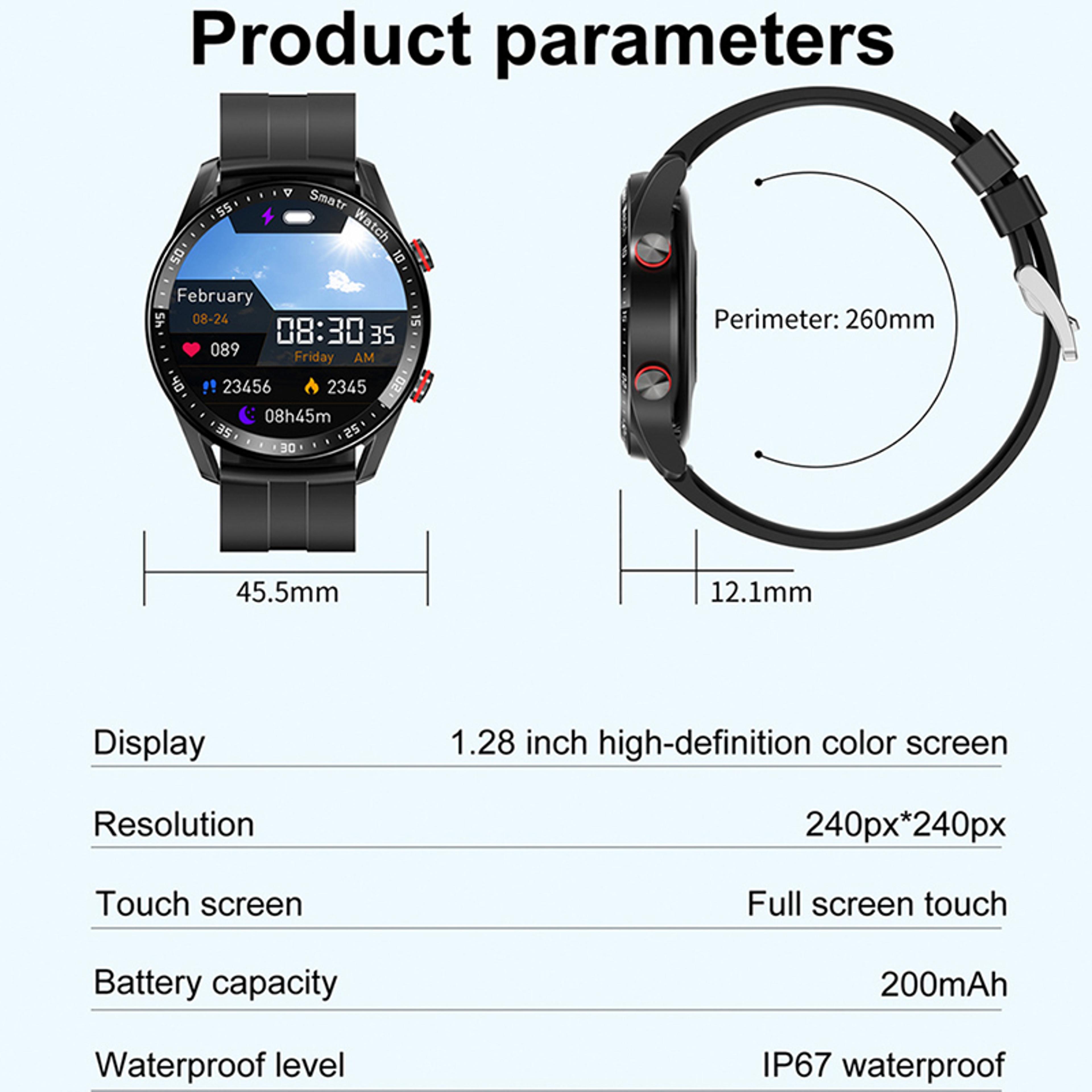 Bluetooth Smartwatch For Men With Calling Fitness Tracker And Heart Rate Monitor 5