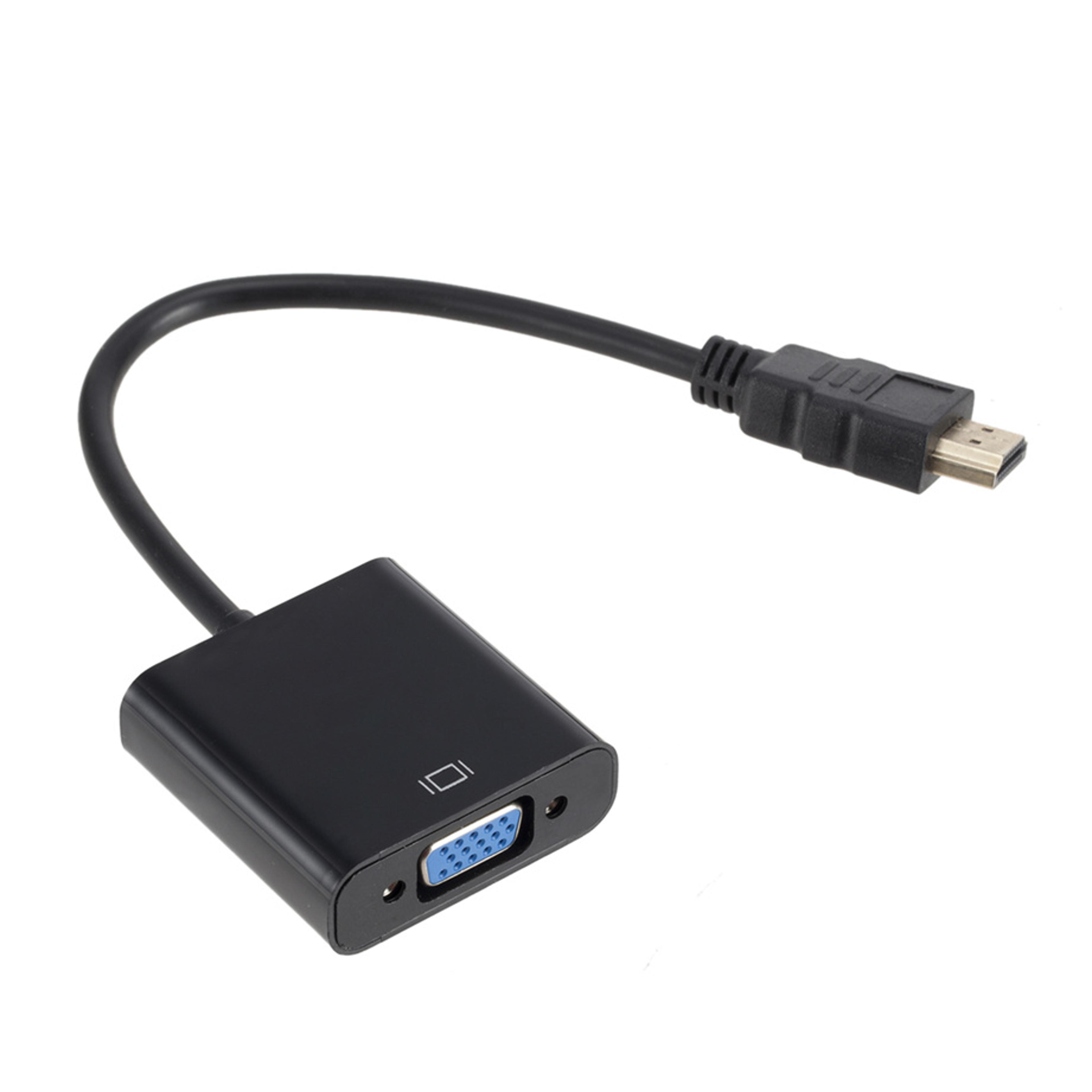 HDMI To VGA Adapter Full HD Converter Cable For PC Laptop PS4 TV Projector Monitor 1